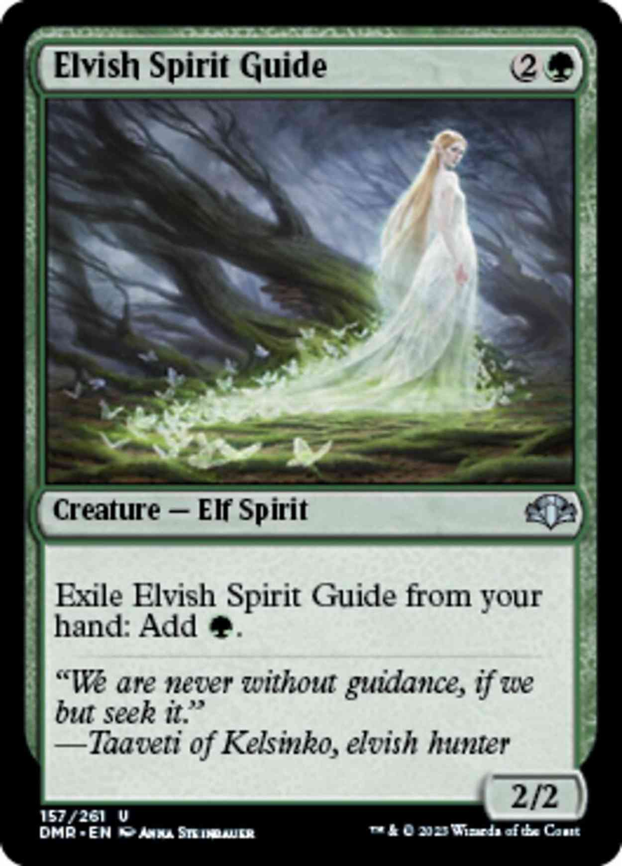 Elvish Spirit Guide magic card front