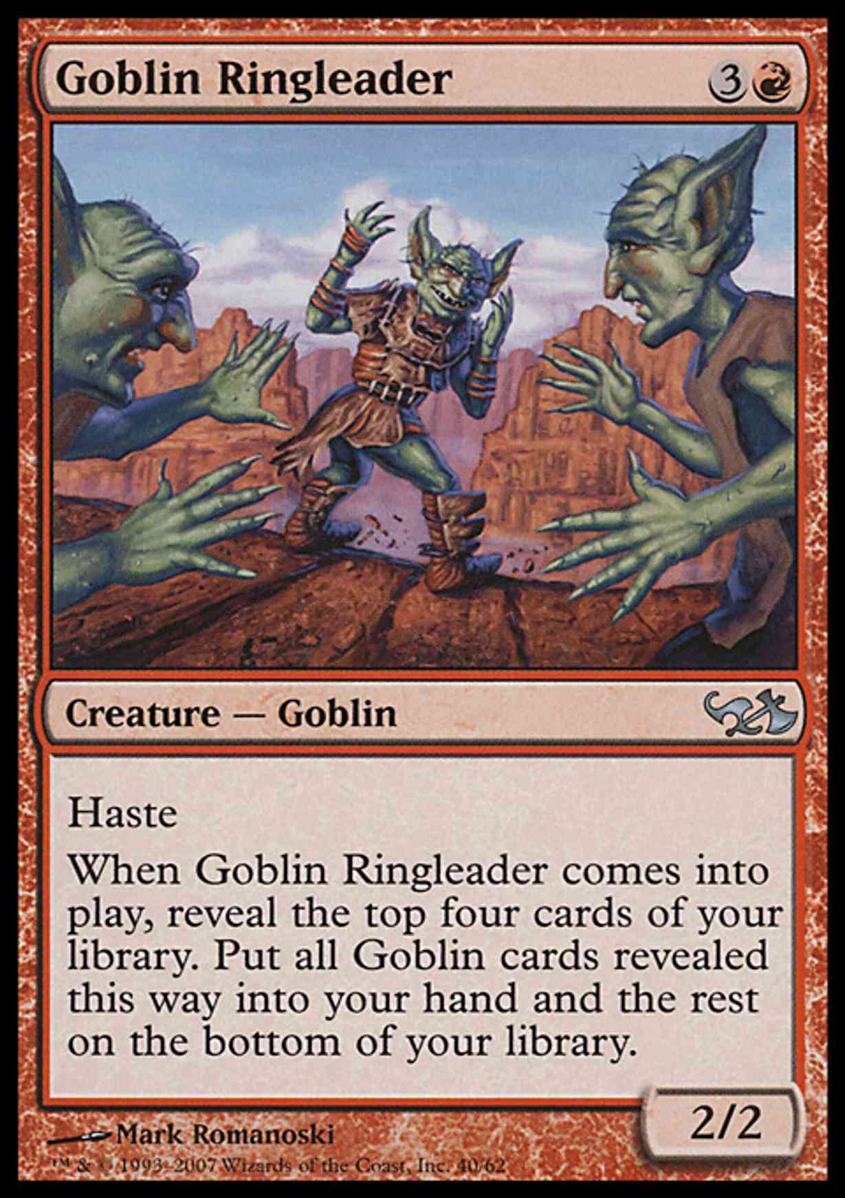Goblin Ringleader magic card front