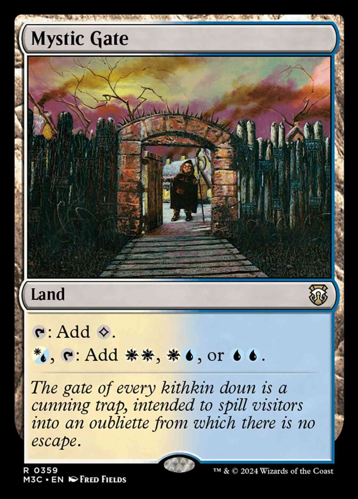 Mystic Gate magic card front