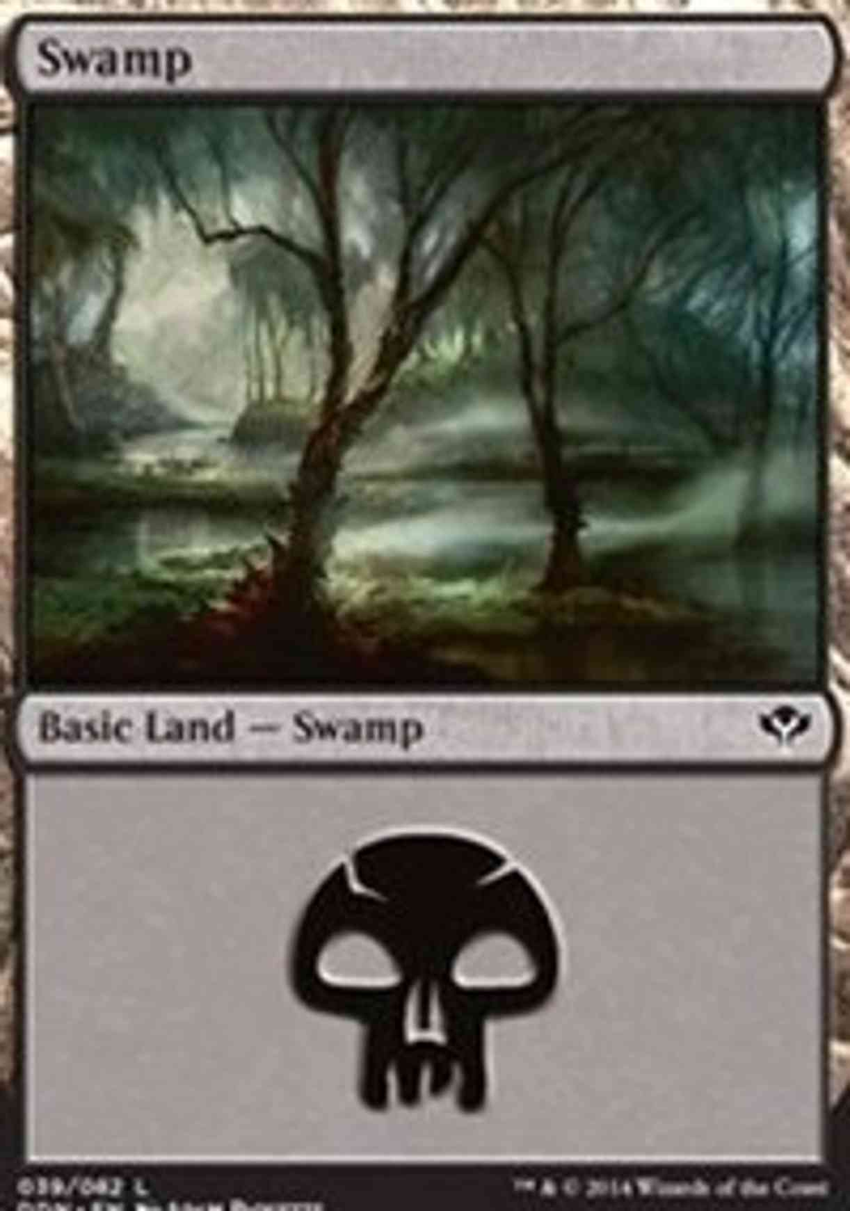 Swamp (39) magic card front