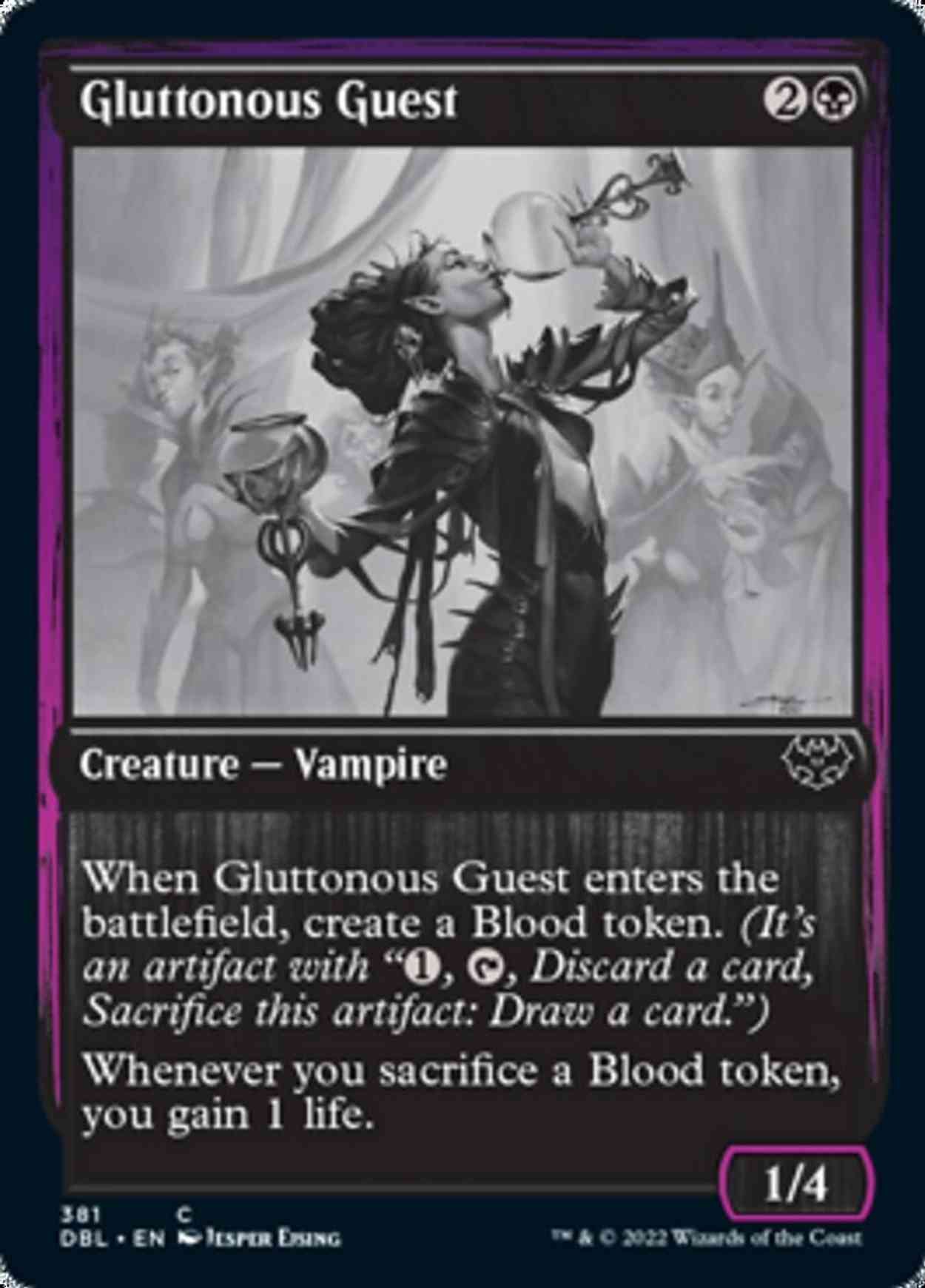 Gluttonous Guest magic card front