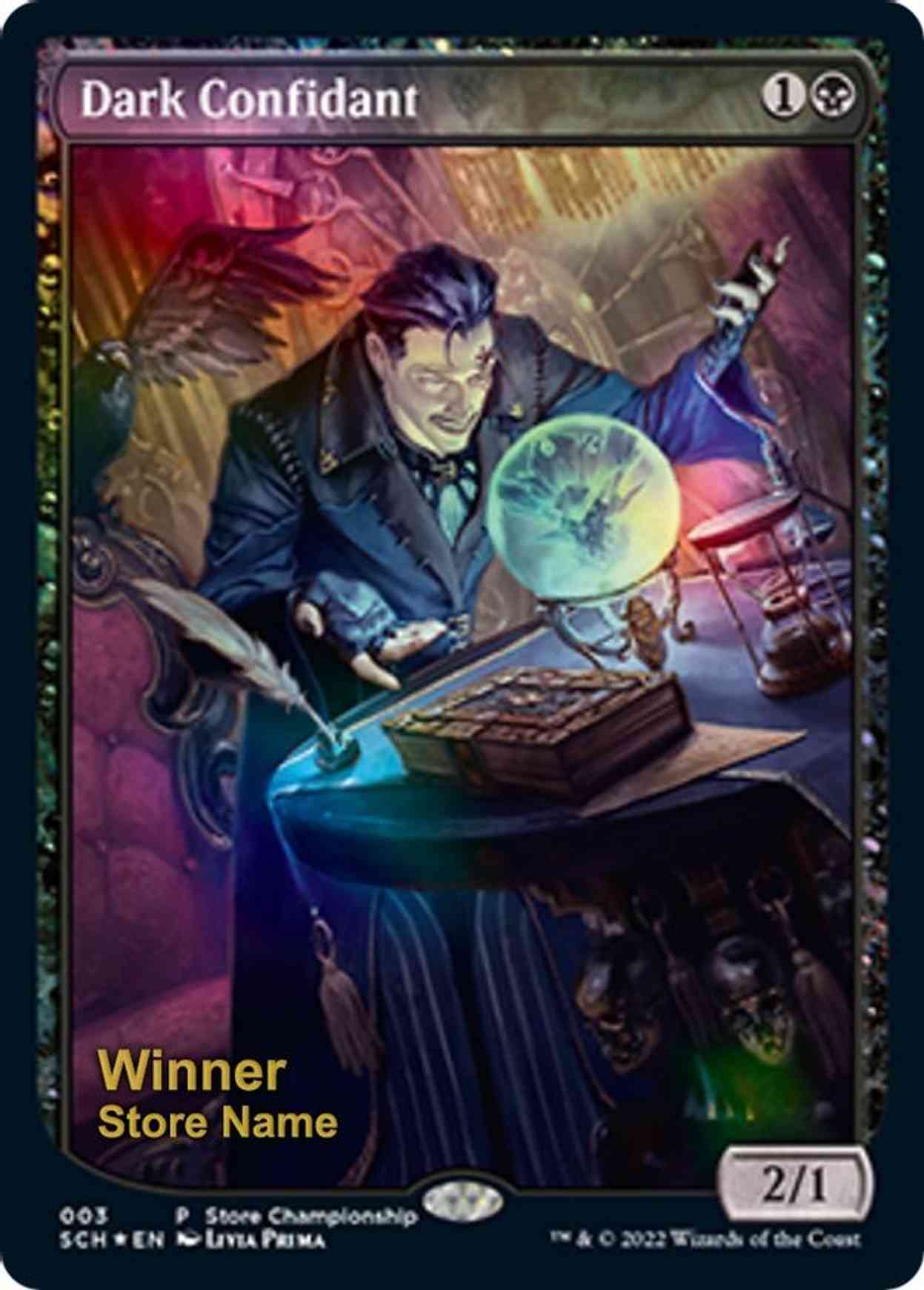 Dark Confidant (Winner) magic card front