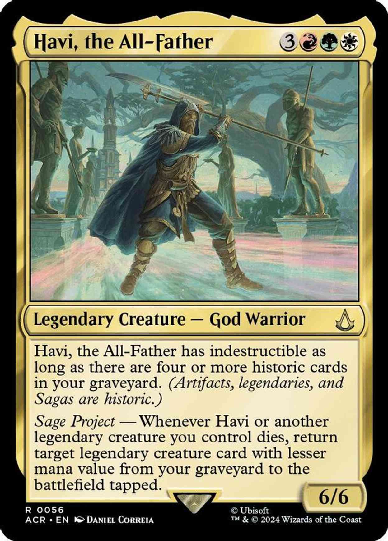 Havi, the All-Father magic card front