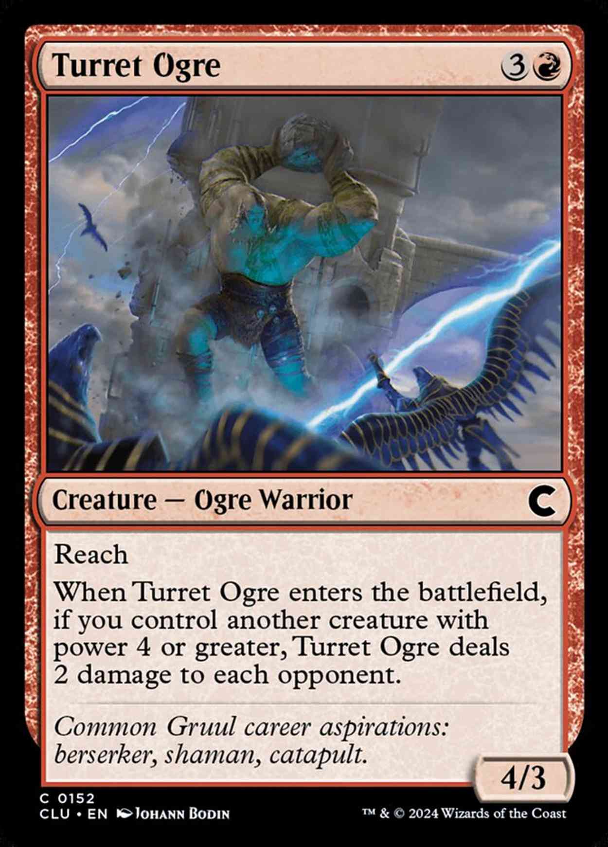 Turret Ogre magic card front