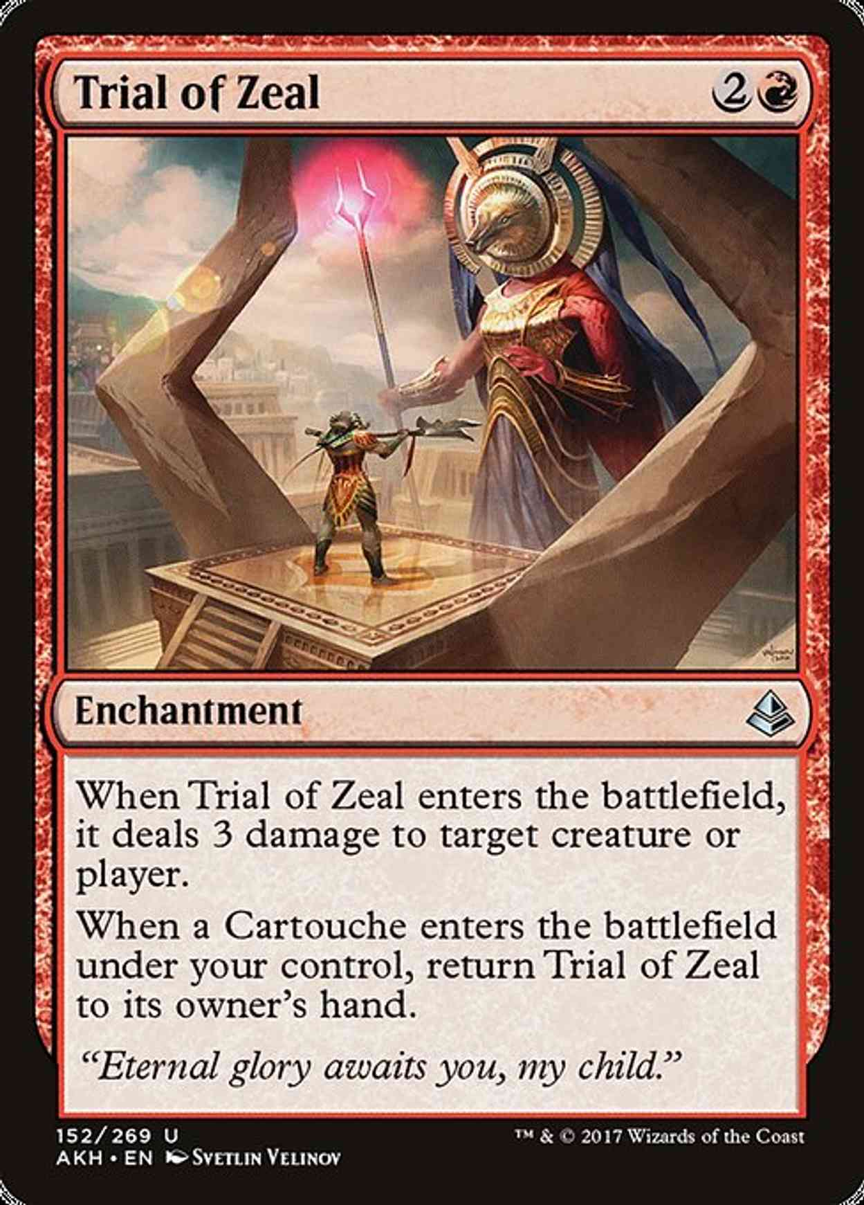 Trial of Zeal magic card front