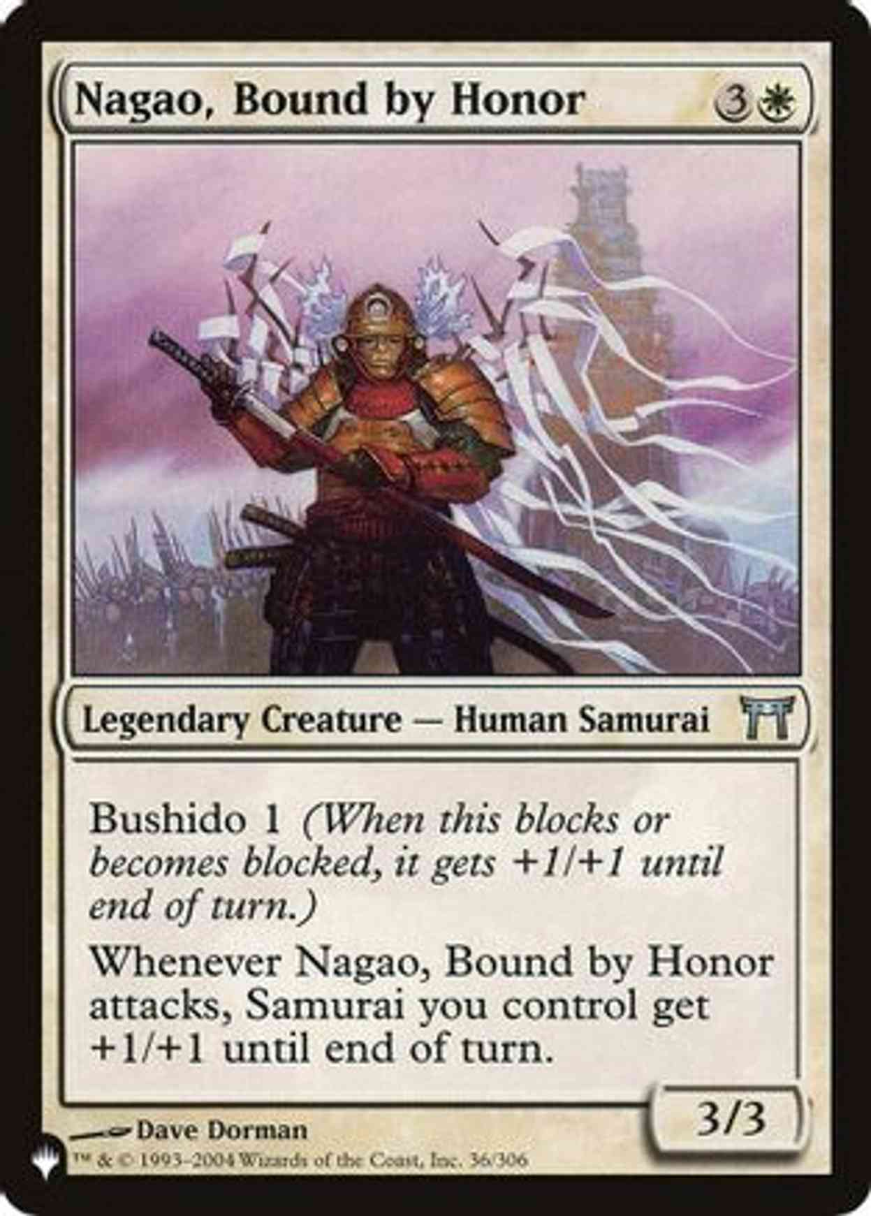 Nagao, Bound by Honor magic card front