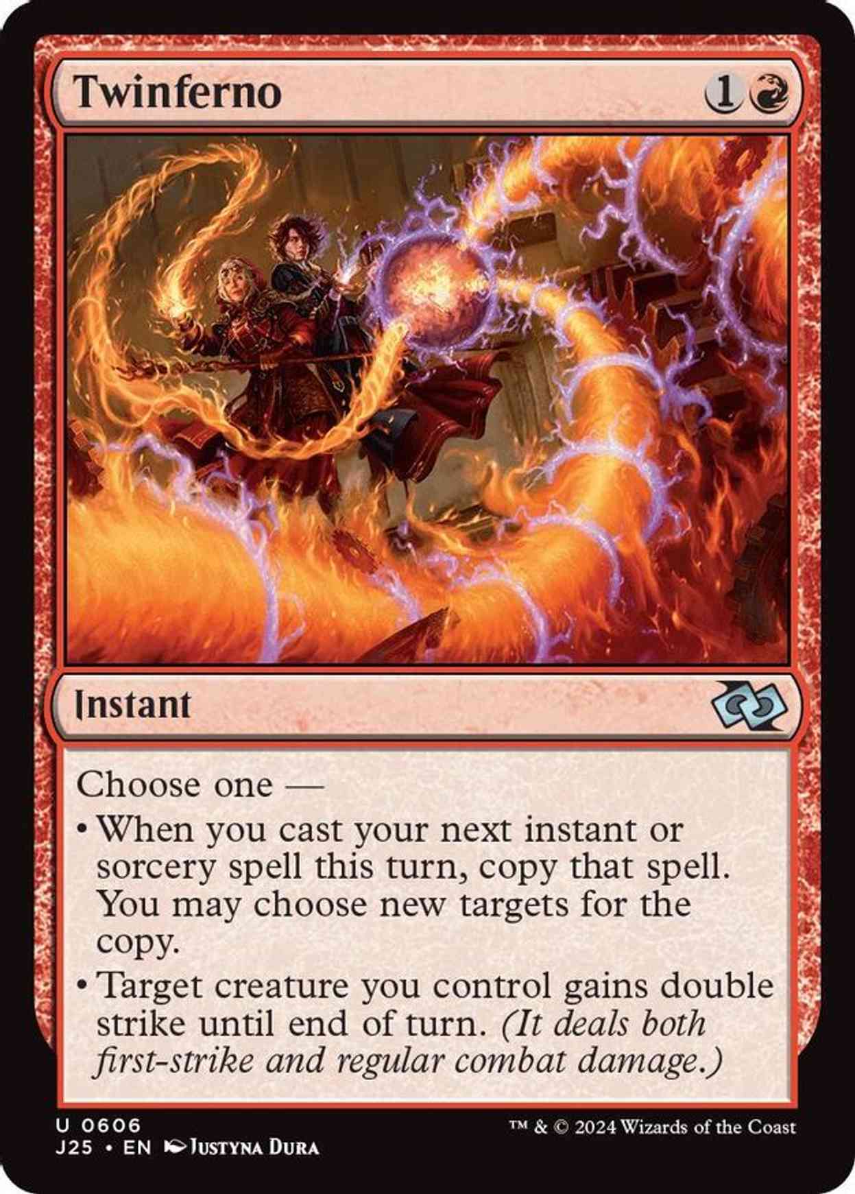 Twinferno magic card front