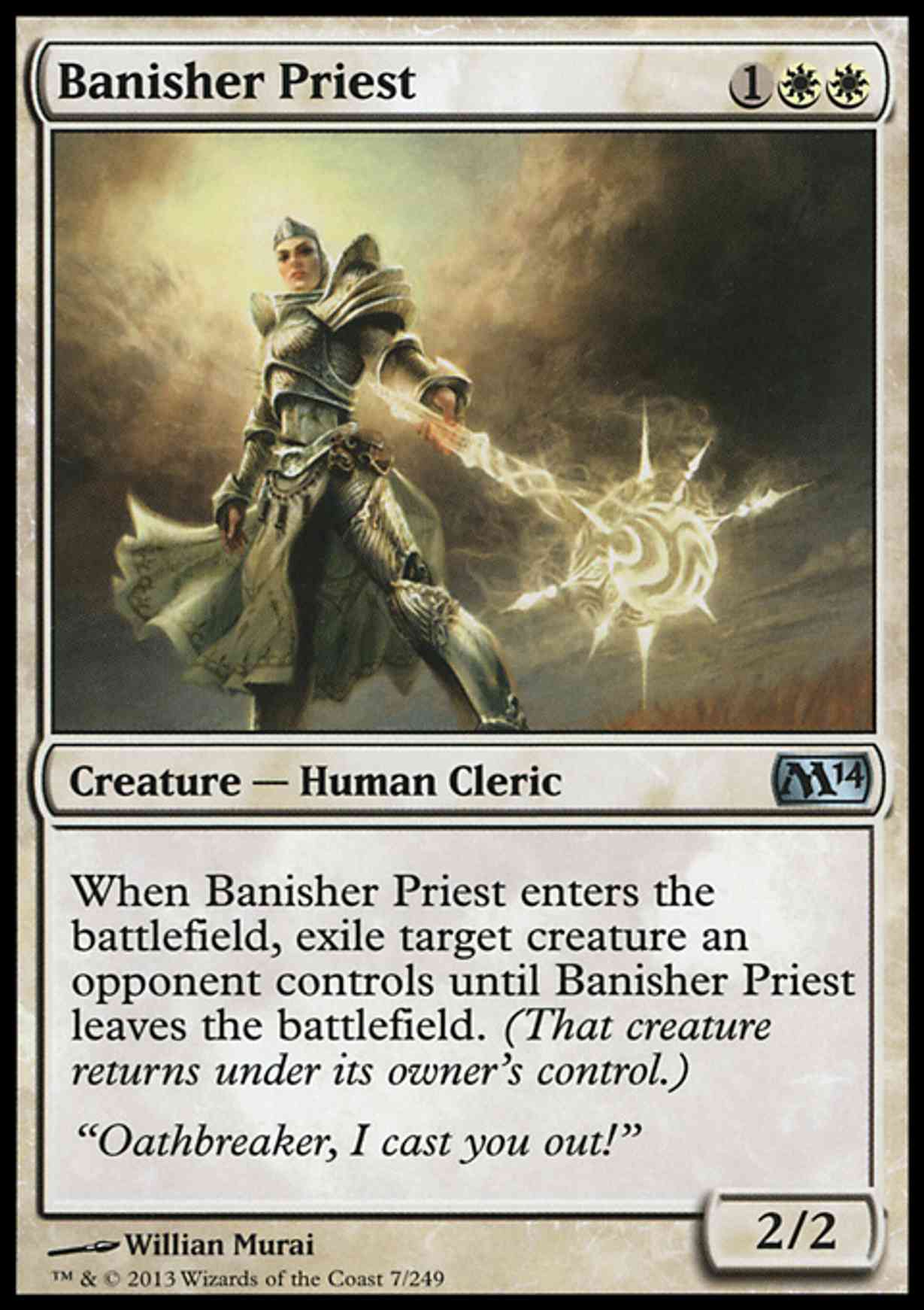 Banisher Priest magic card front
