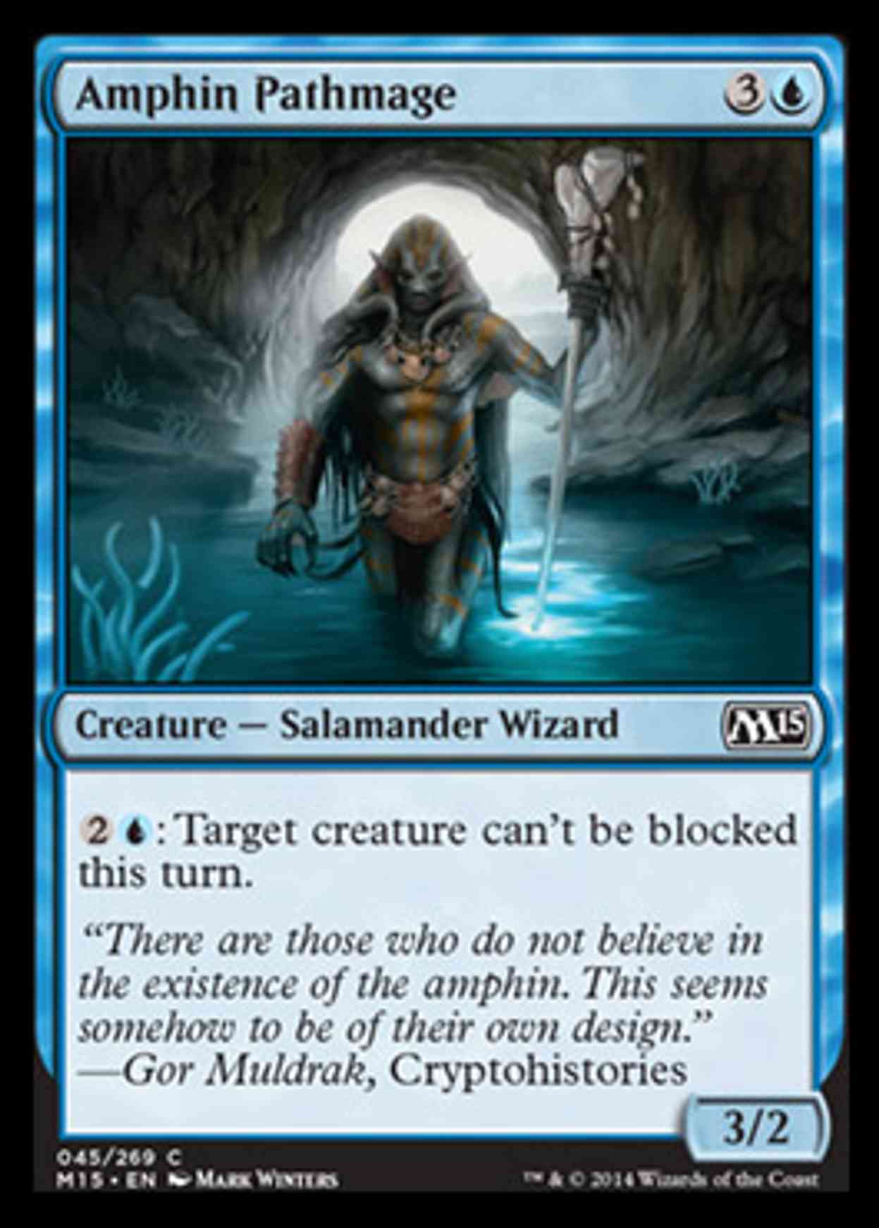 Amphin Pathmage magic card front