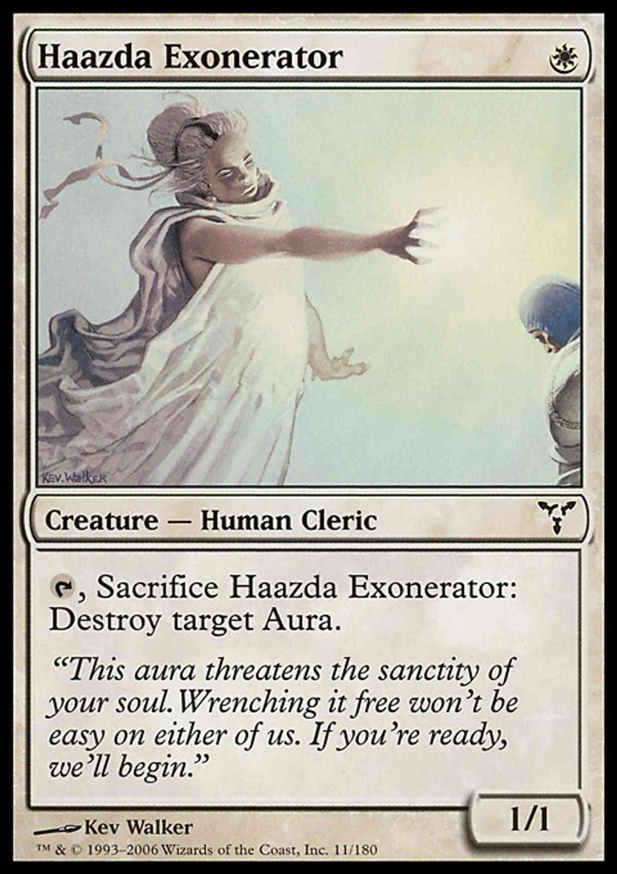 Haazda Exonerator magic card front
