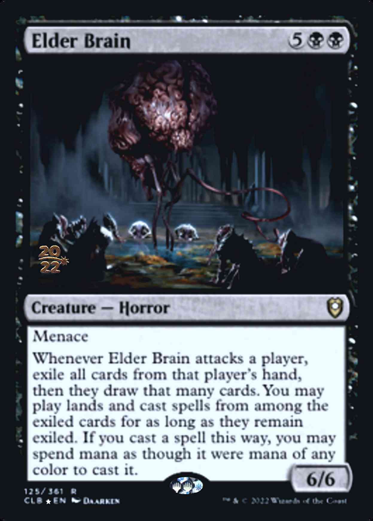 Elder Brain magic card front