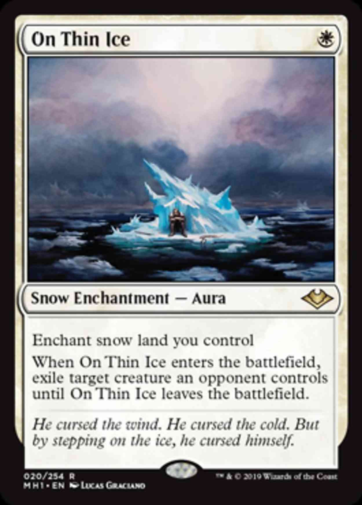 On Thin Ice magic card front