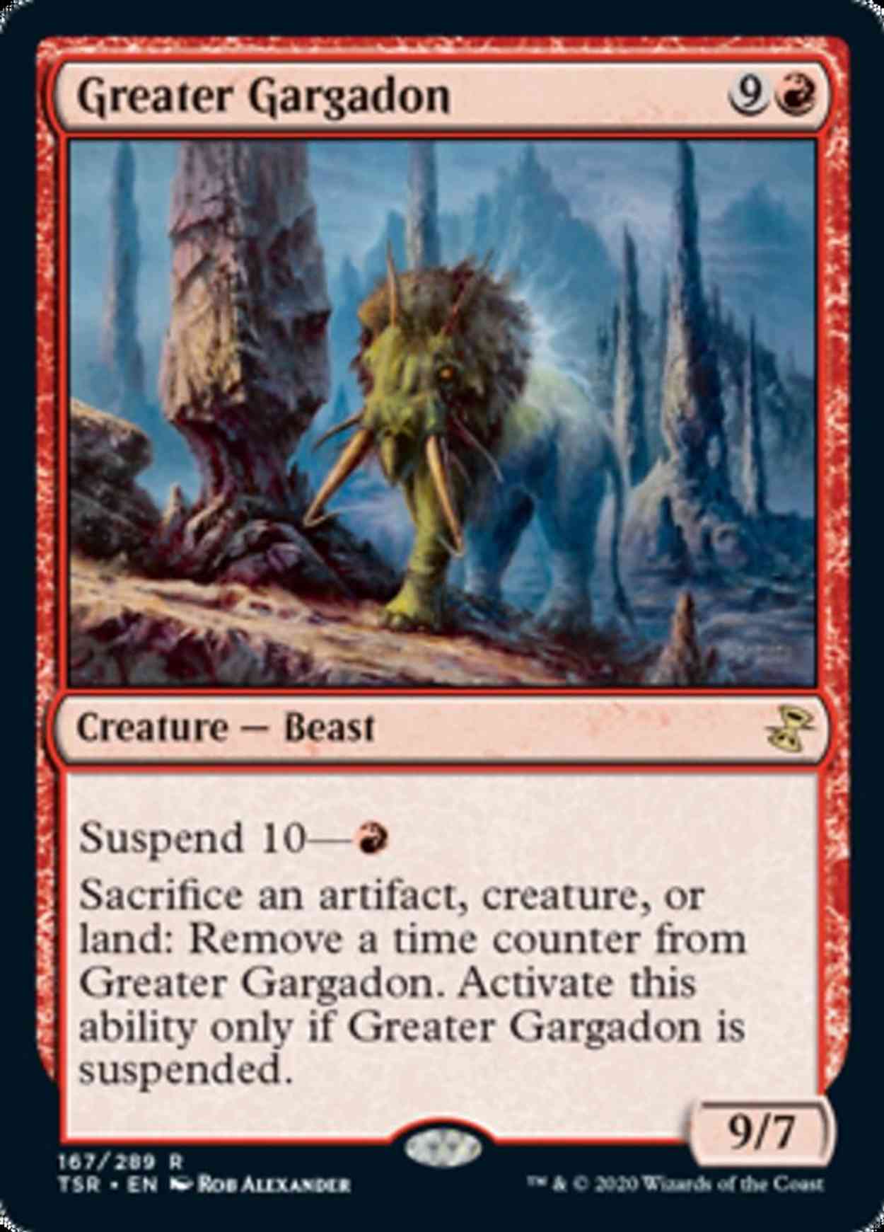 Greater Gargadon magic card front