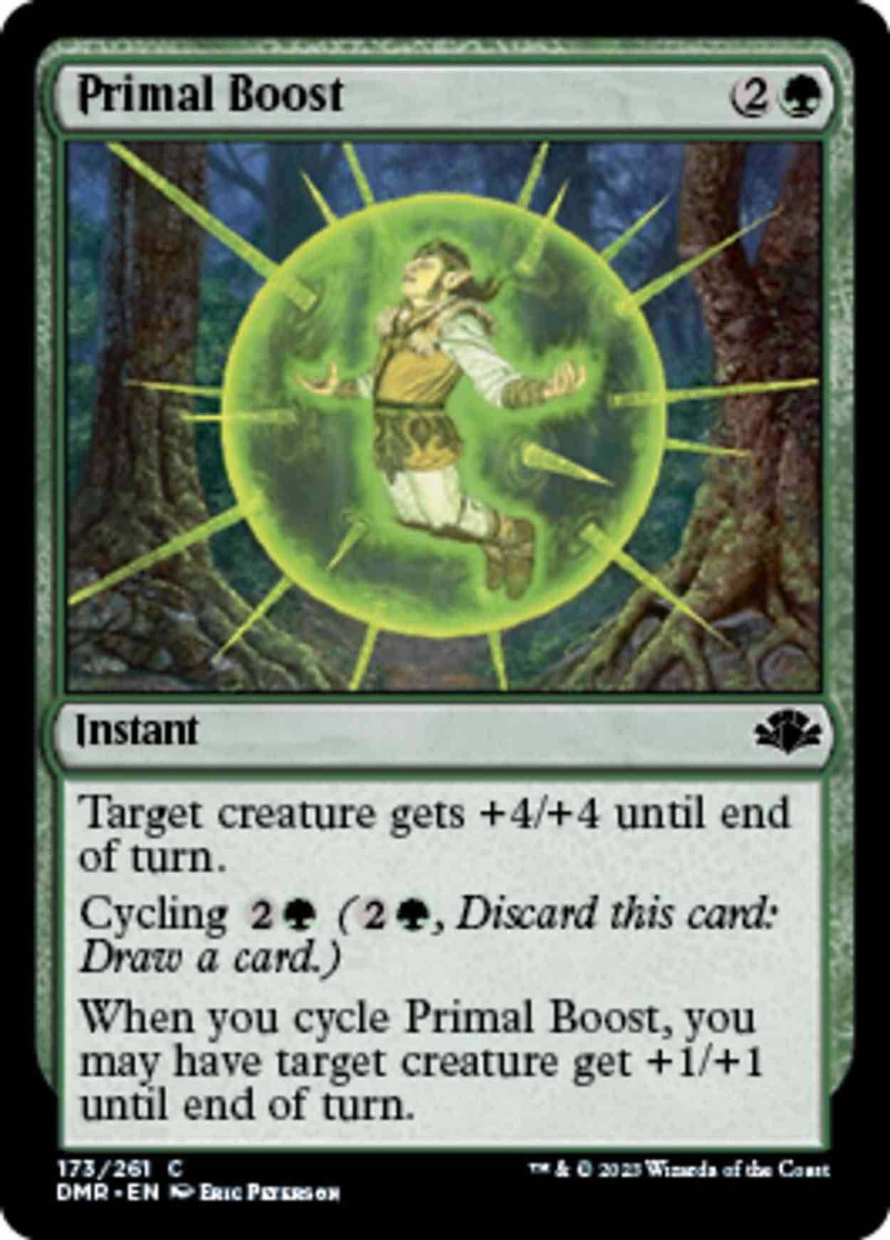 Primal Boost magic card front