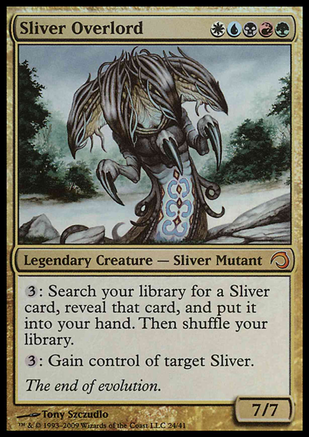 Sliver Overlord magic card front