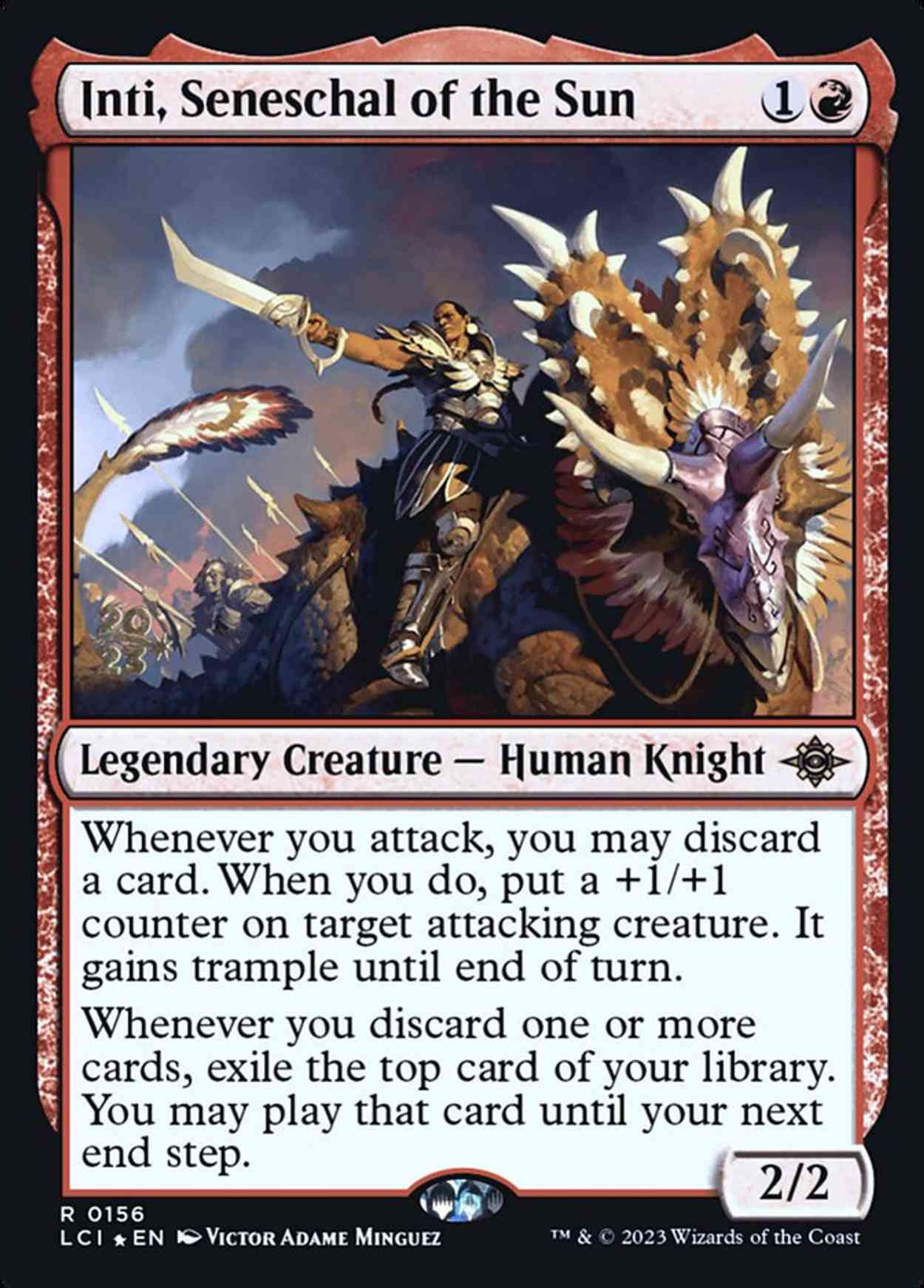 Inti, Seneschal of the Sun magic card front