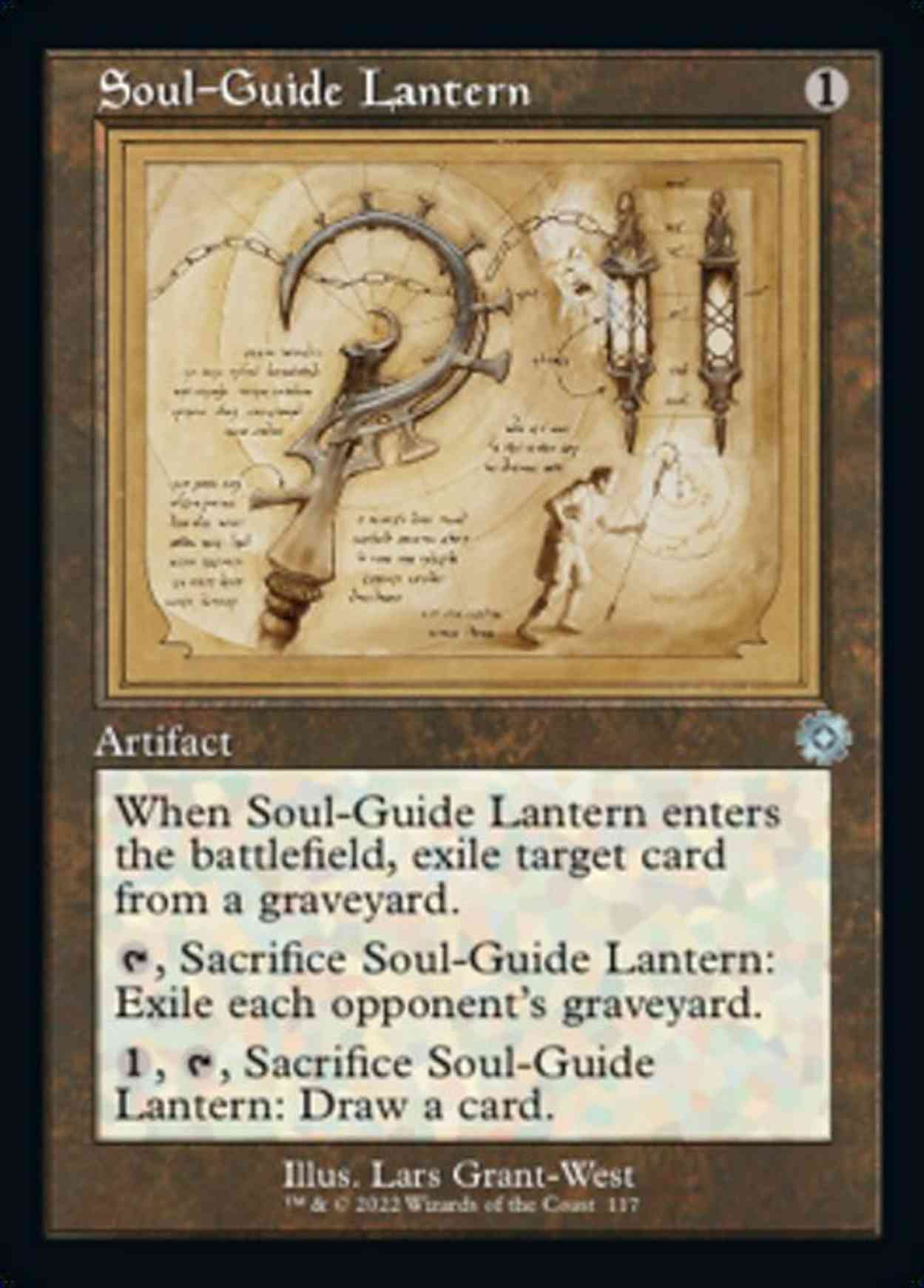 Soul-Guide Lantern (Schematic) magic card front