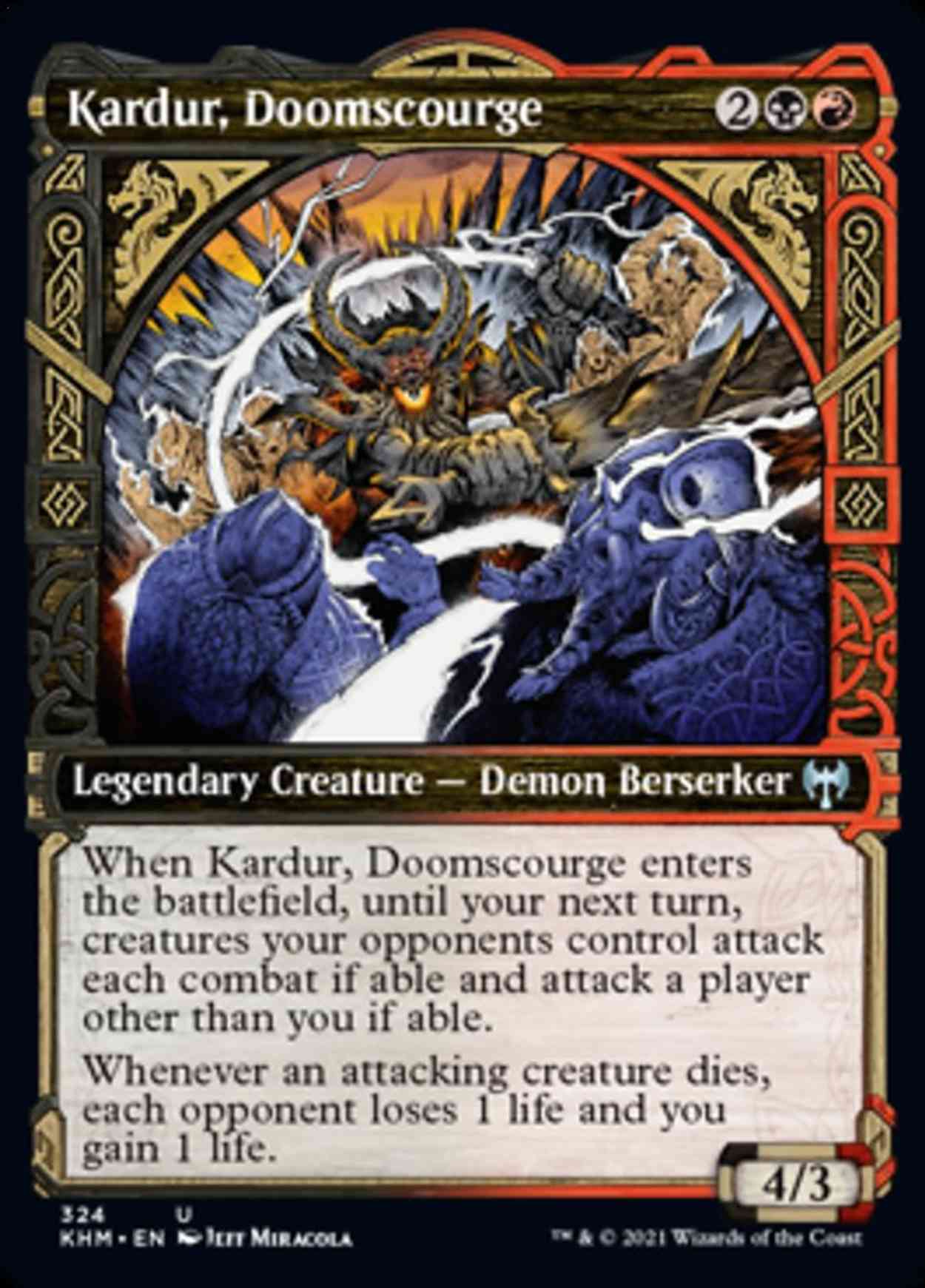 Kardur, Doomscourge (Showcase) magic card front