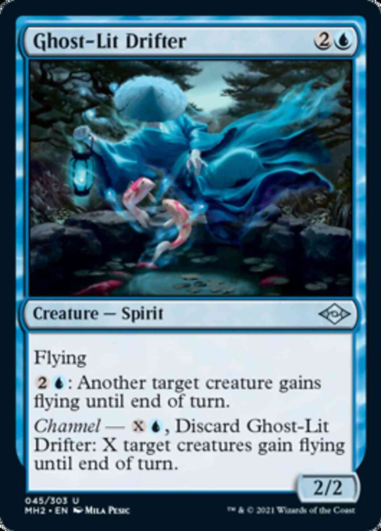 Ghost-Lit Drifter magic card front