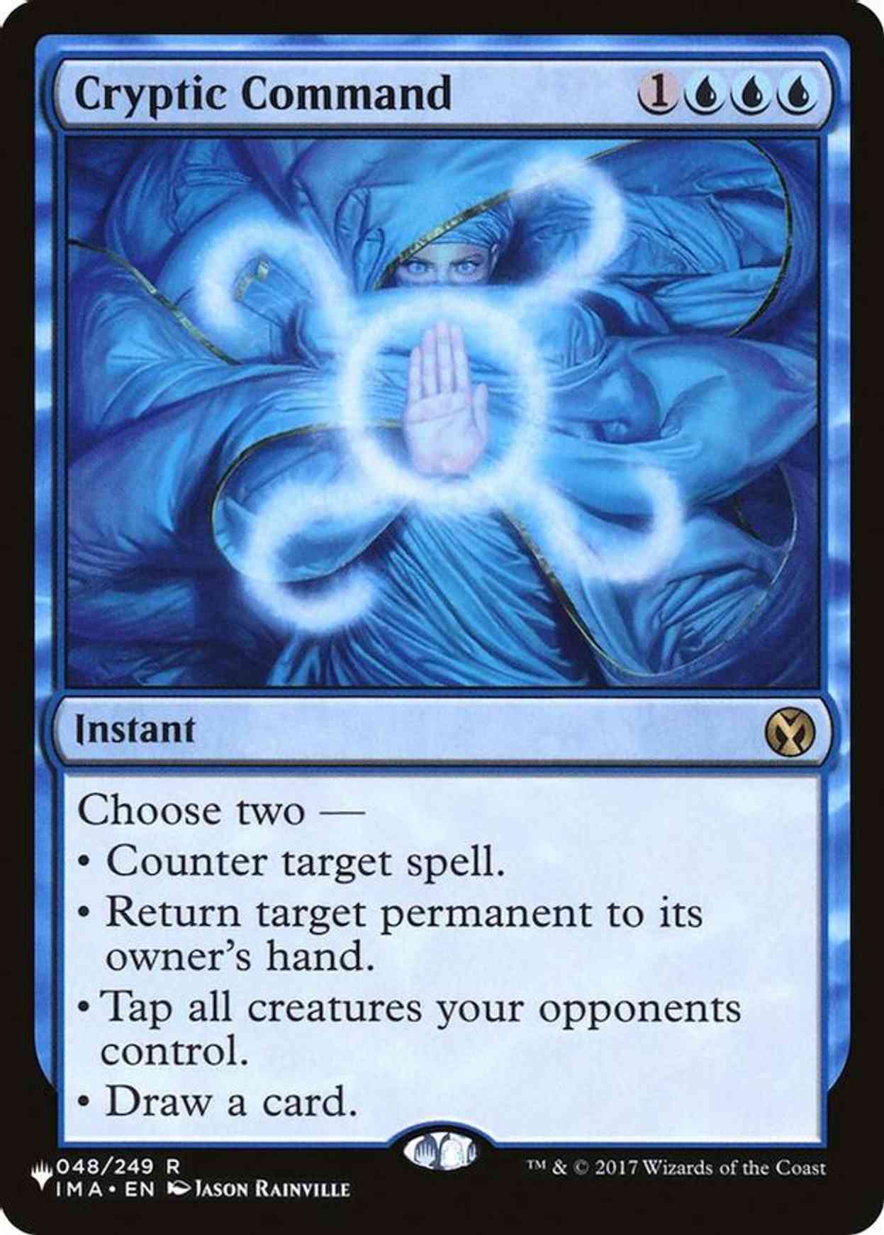 Cryptic Command (IMA) magic card front