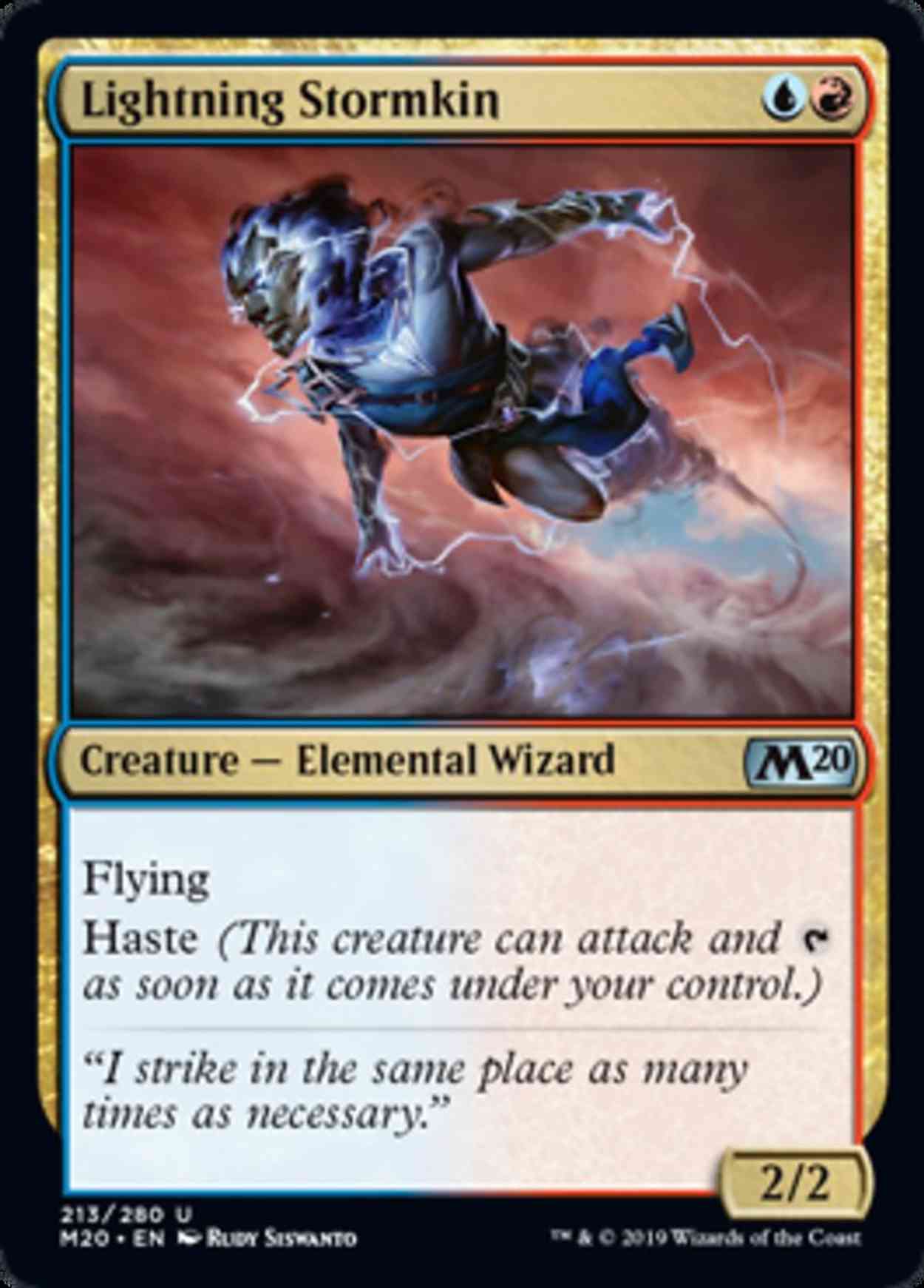 Lightning Stormkin magic card front