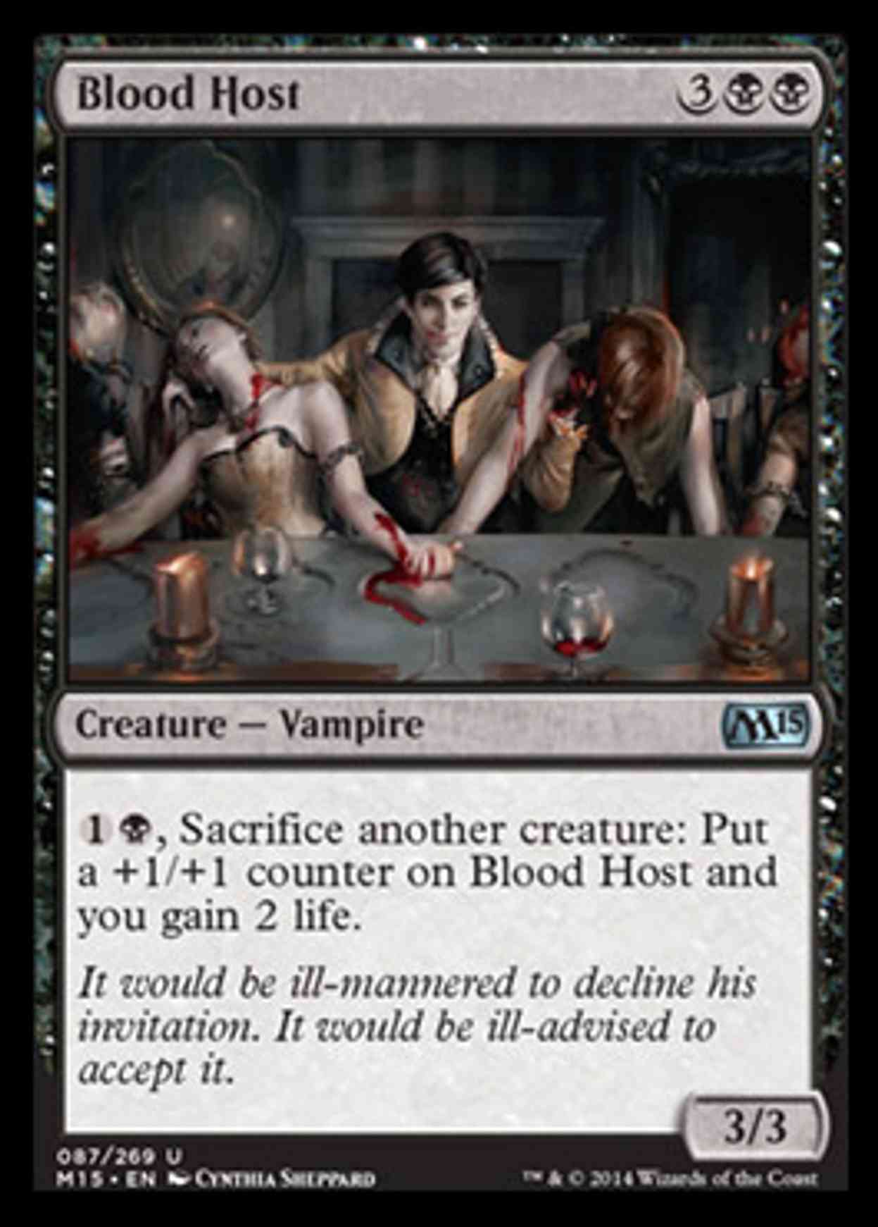 Blood Host magic card front
