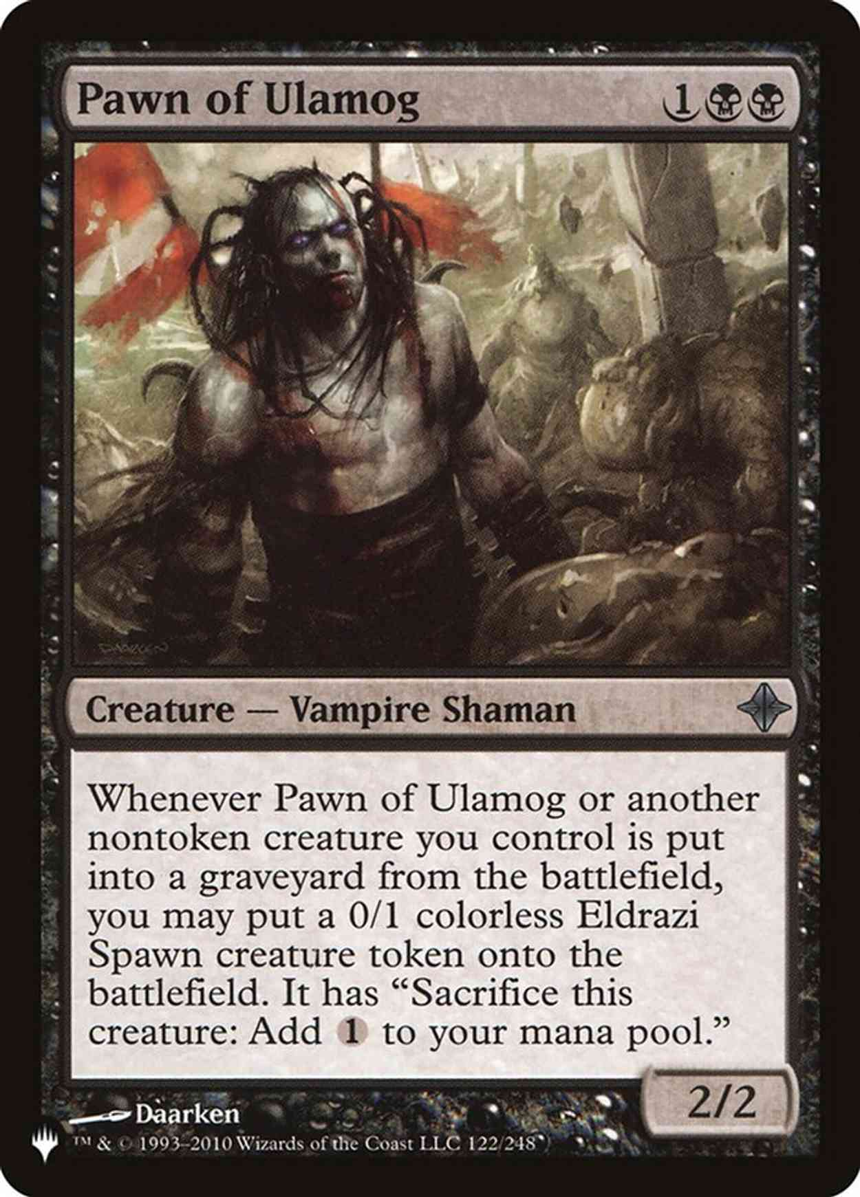 Pawn of Ulamog magic card front