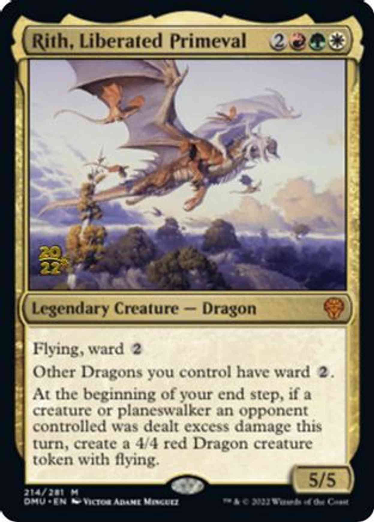 Rith, Liberated Primeval magic card front