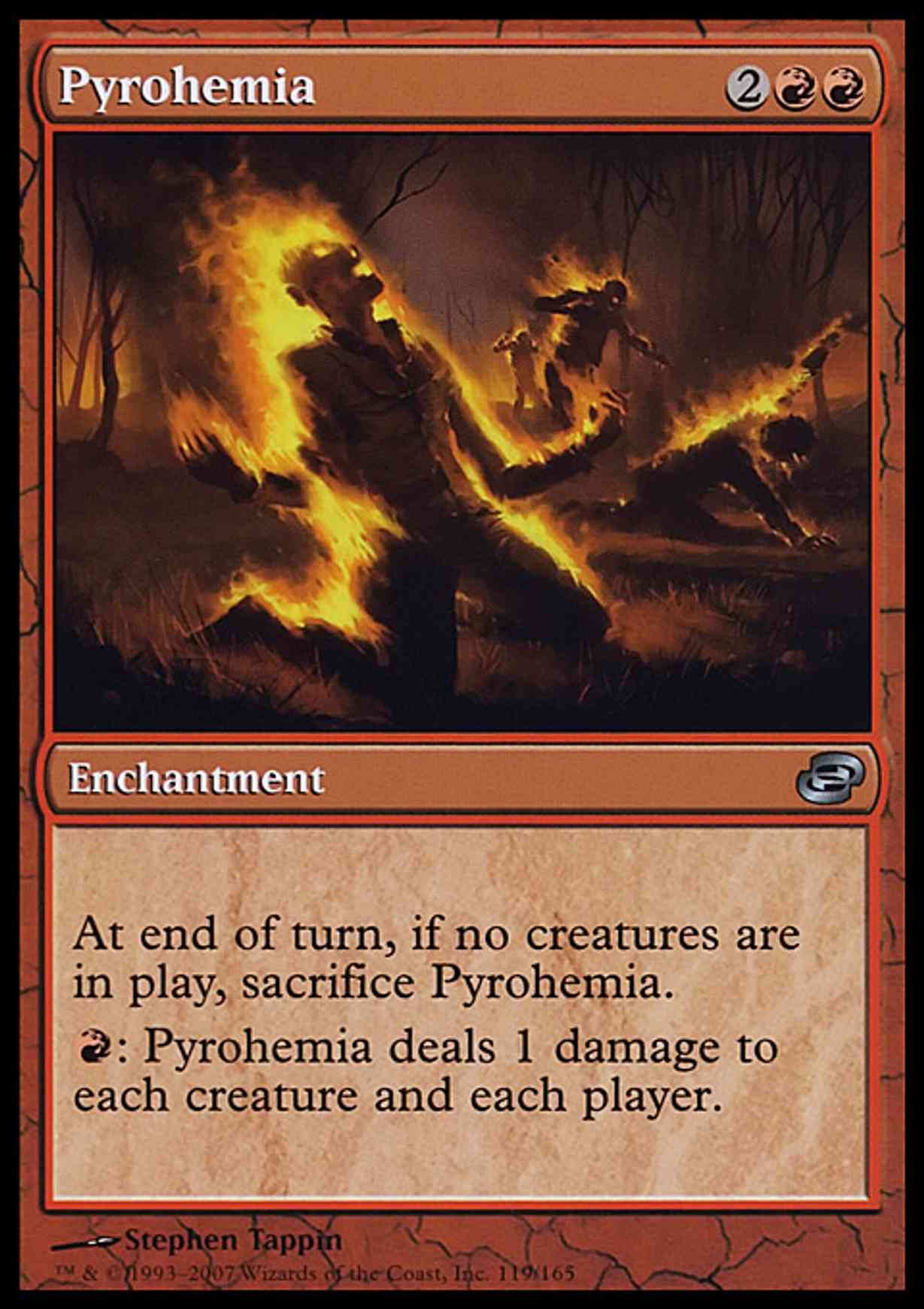 Pyrohemia magic card front