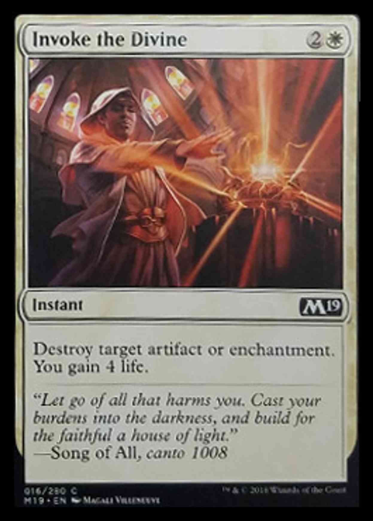 Invoke the Divine magic card front