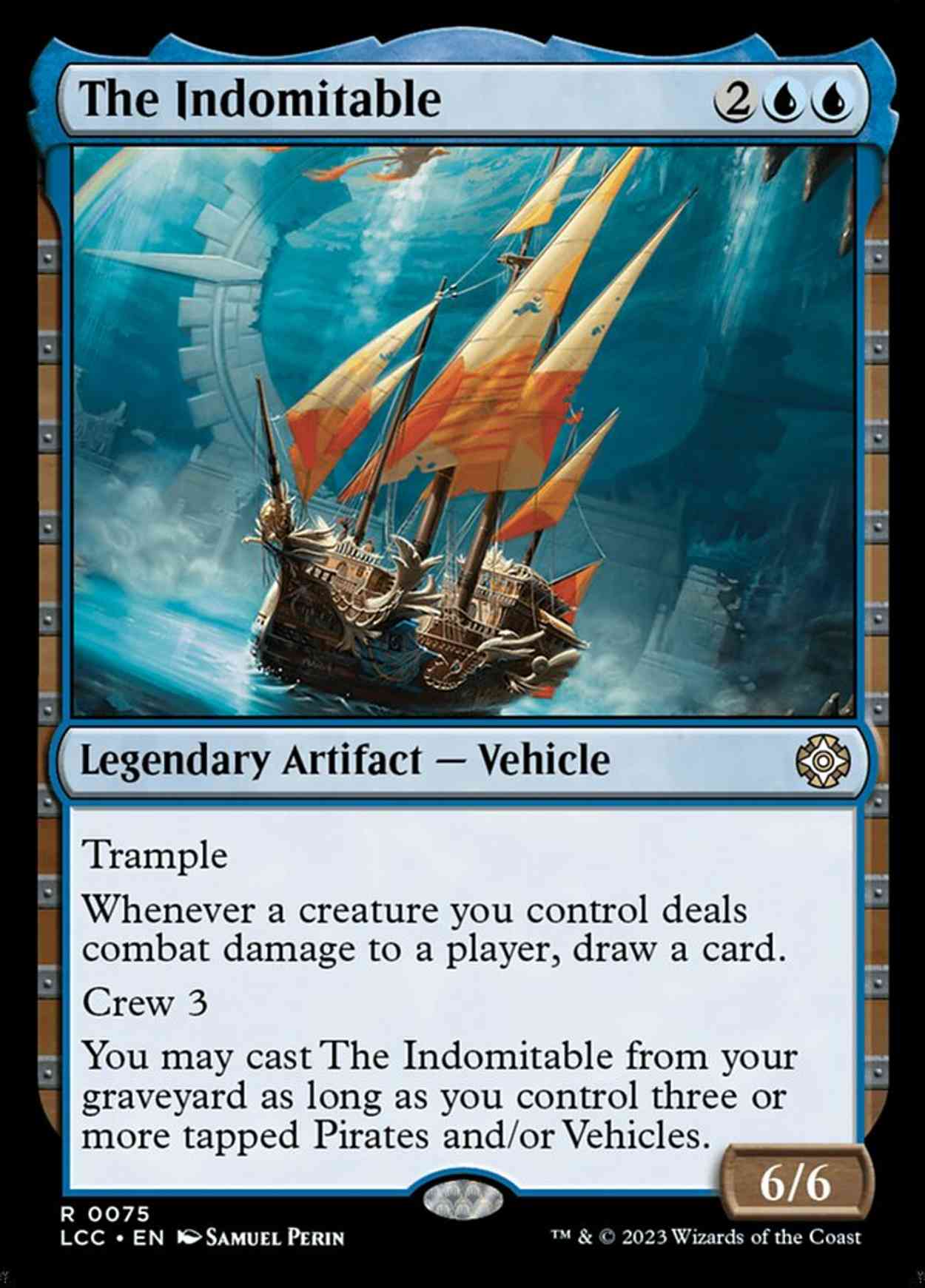 The Indomitable magic card front