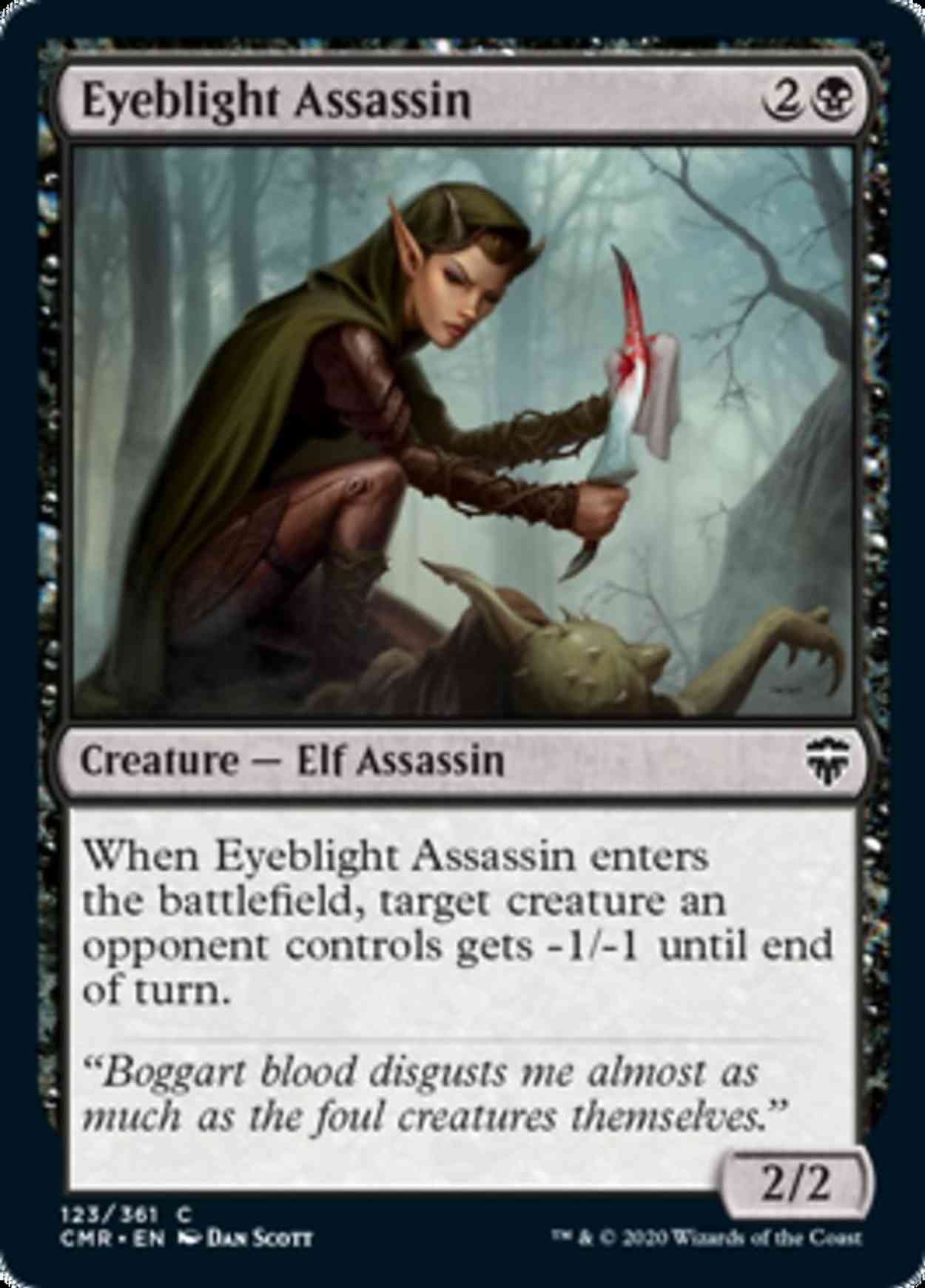 Eyeblight Assassin magic card front