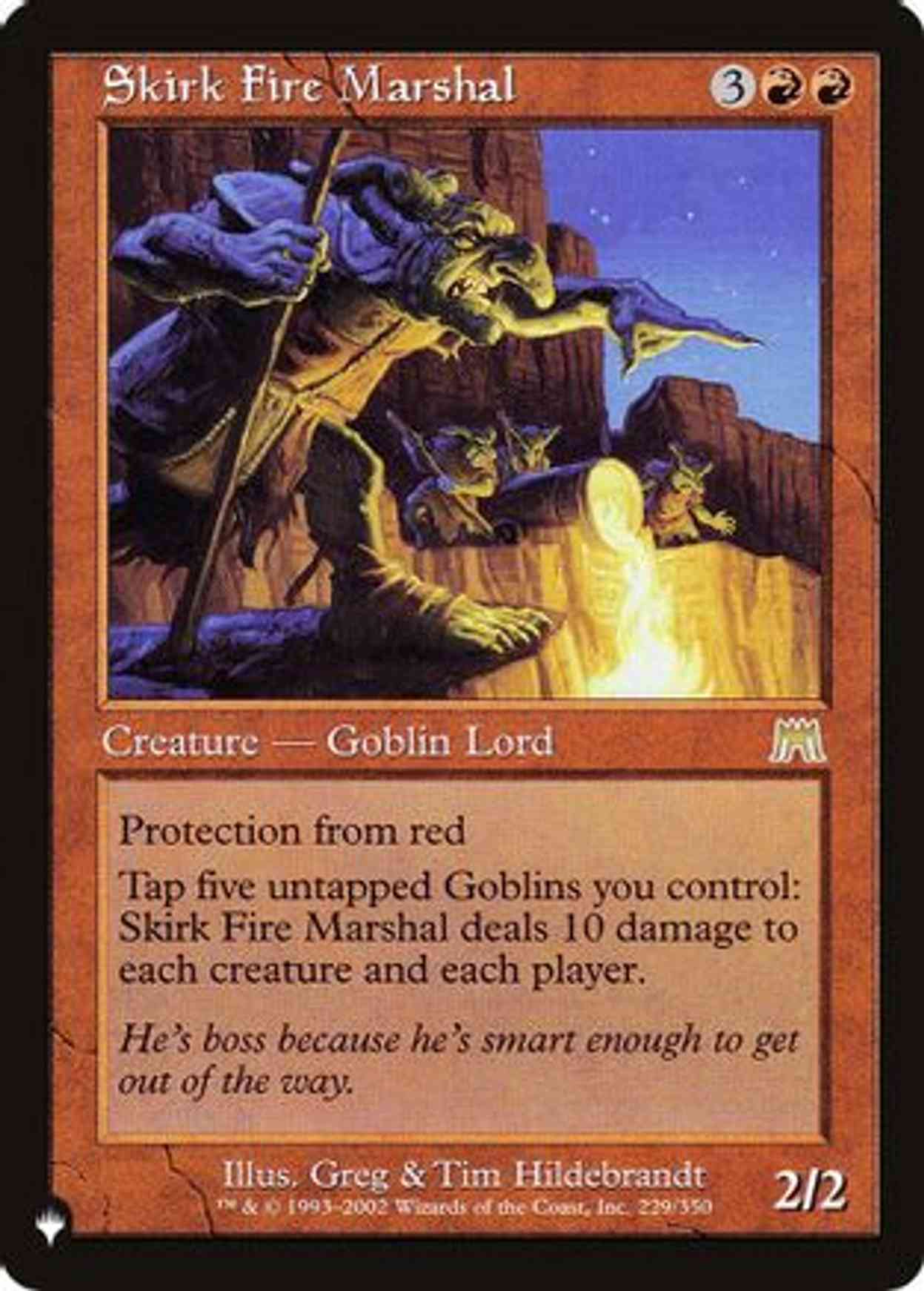 Skirk Fire Marshal magic card front