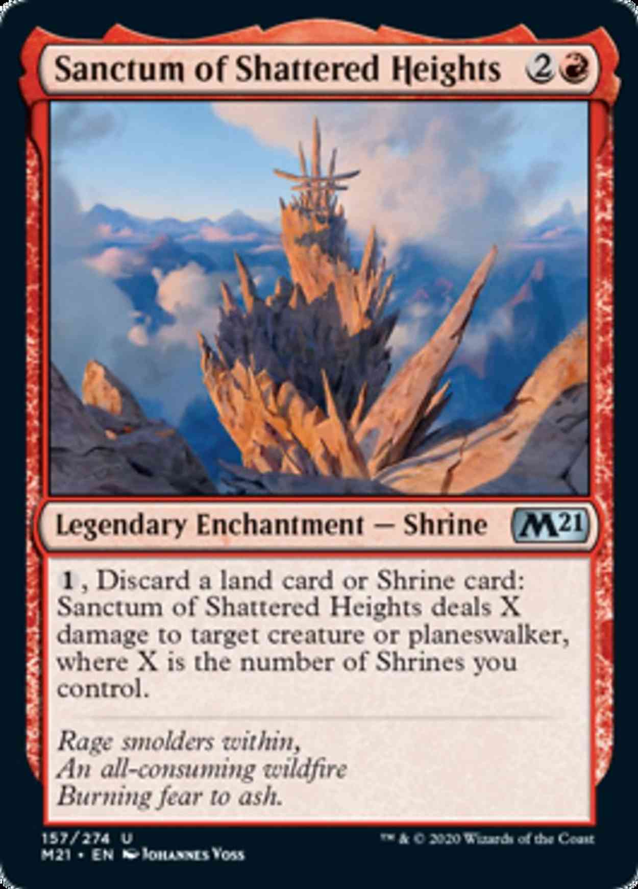 Sanctum of Shattered Heights magic card front