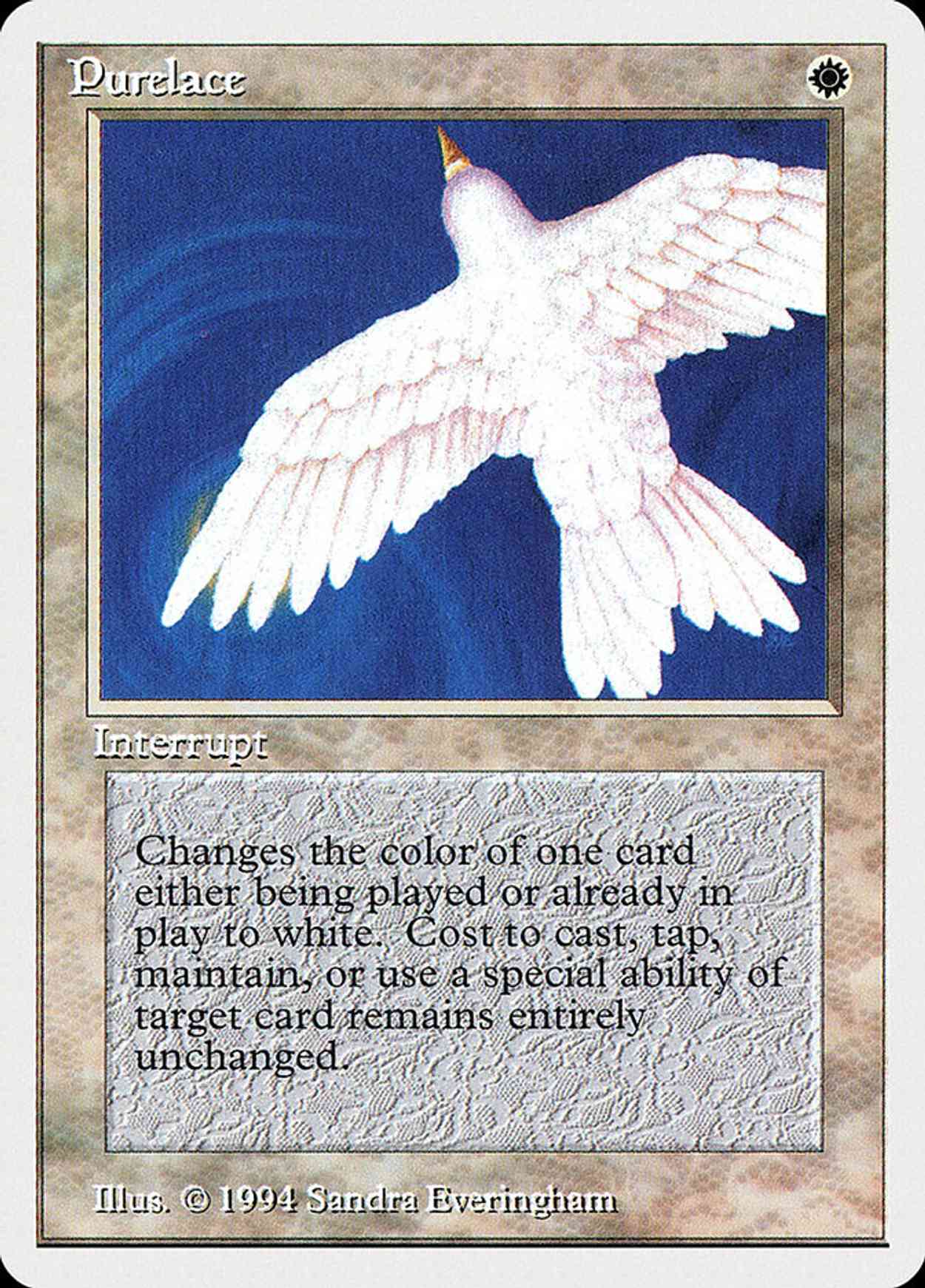 Purelace magic card front