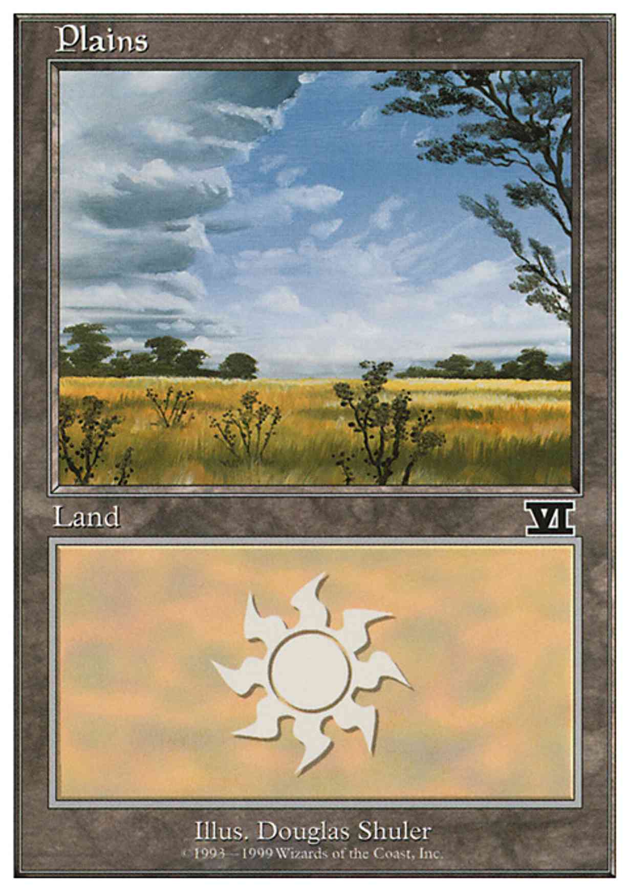 Plains (129) magic card front