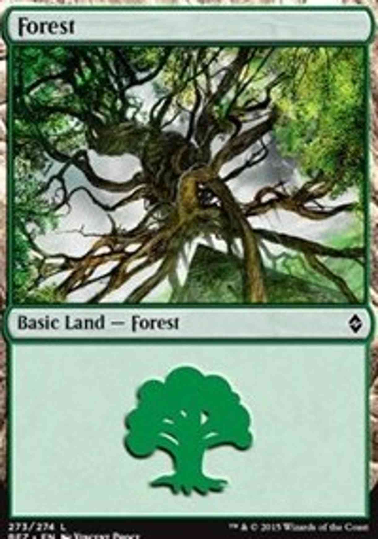 Forest (273) magic card front