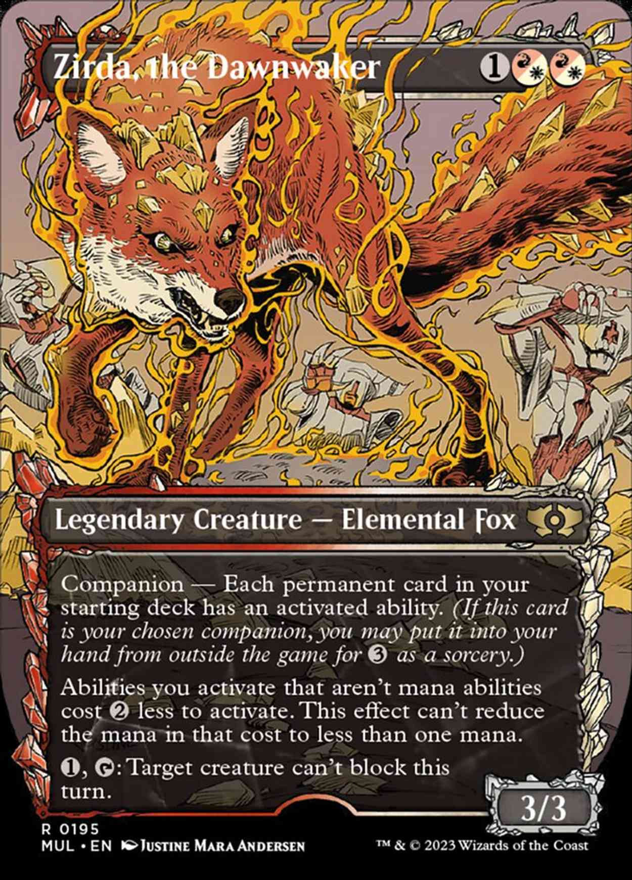 Zirda, the Dawnwaker (Halo Foil) Price from mtg Multiverse Legends