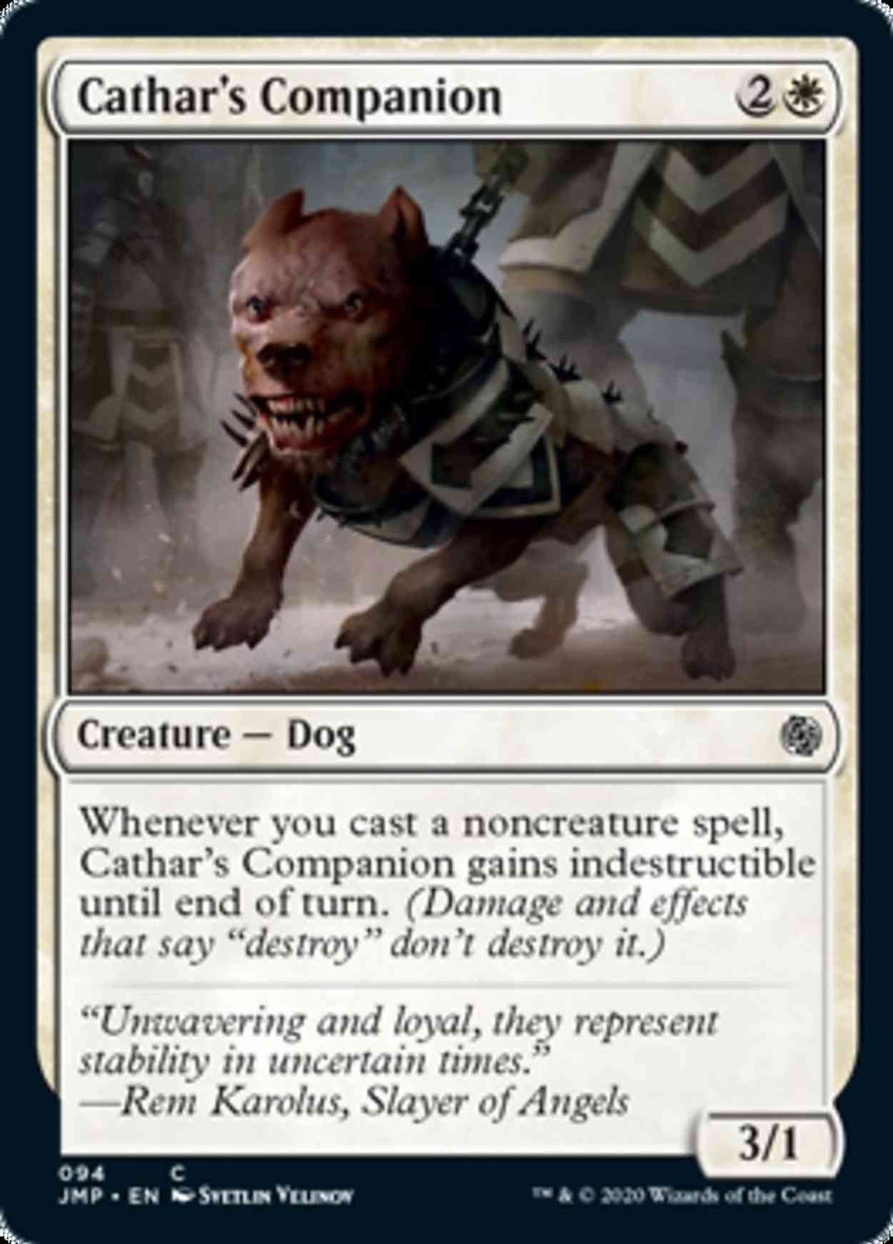 Cathar's Companion magic card front