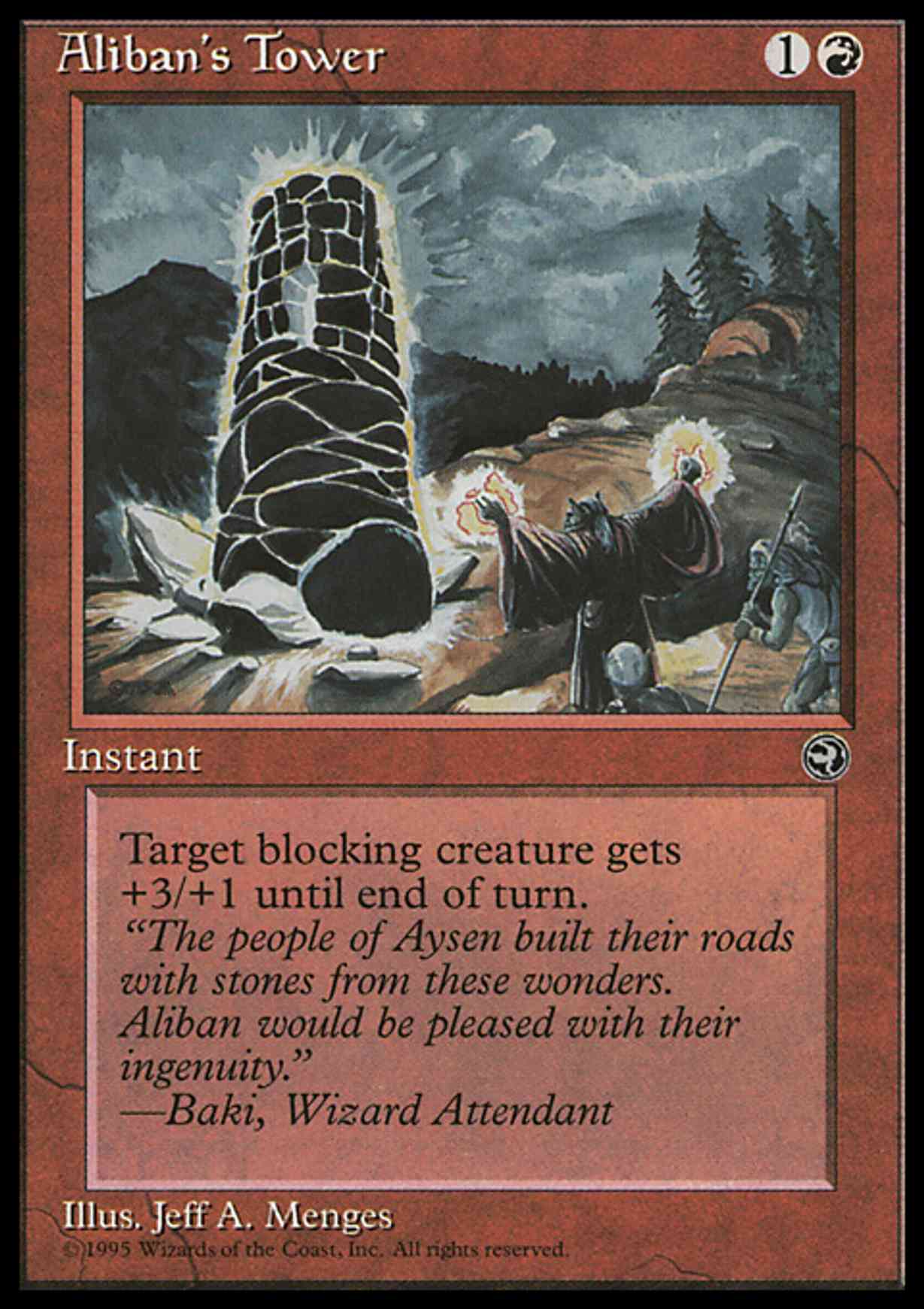 Aliban's Tower [Version 2] magic card front