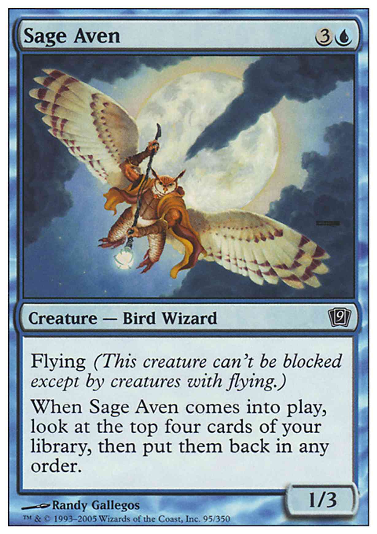 Sage Aven magic card front