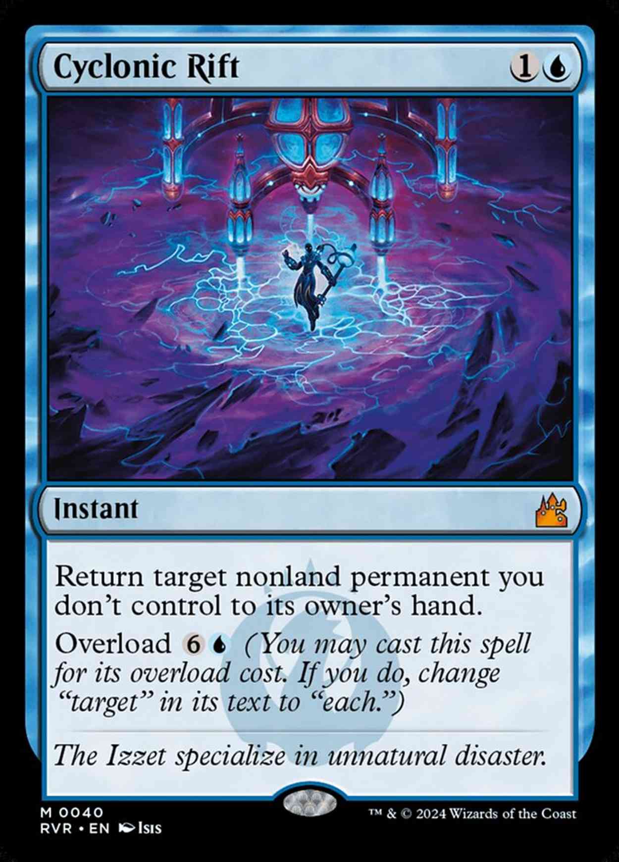 Cyclonic Rift magic card front