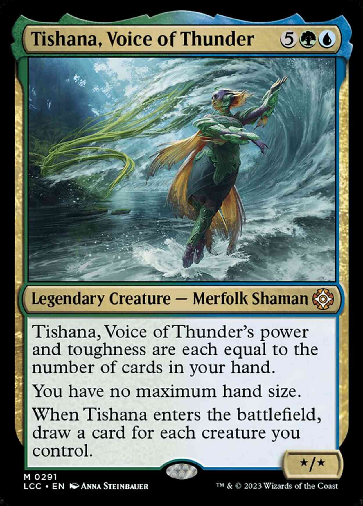 Tishana, Voice of Thunder magic card front
