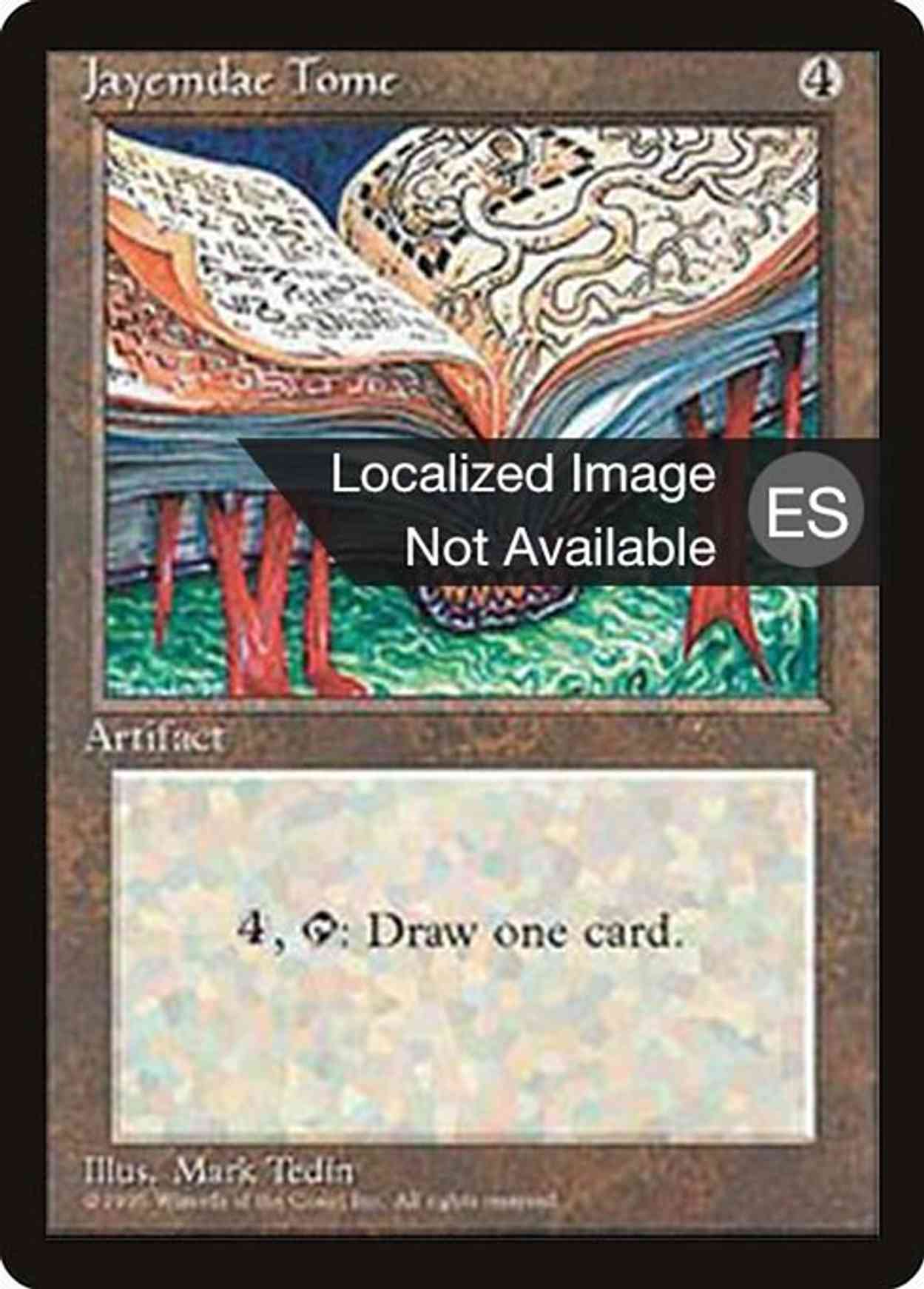 Jayemdae Tome magic card front