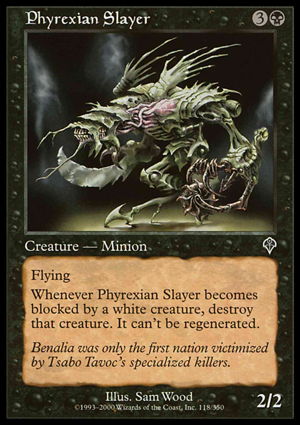 Phyrexian Slayer magic card front