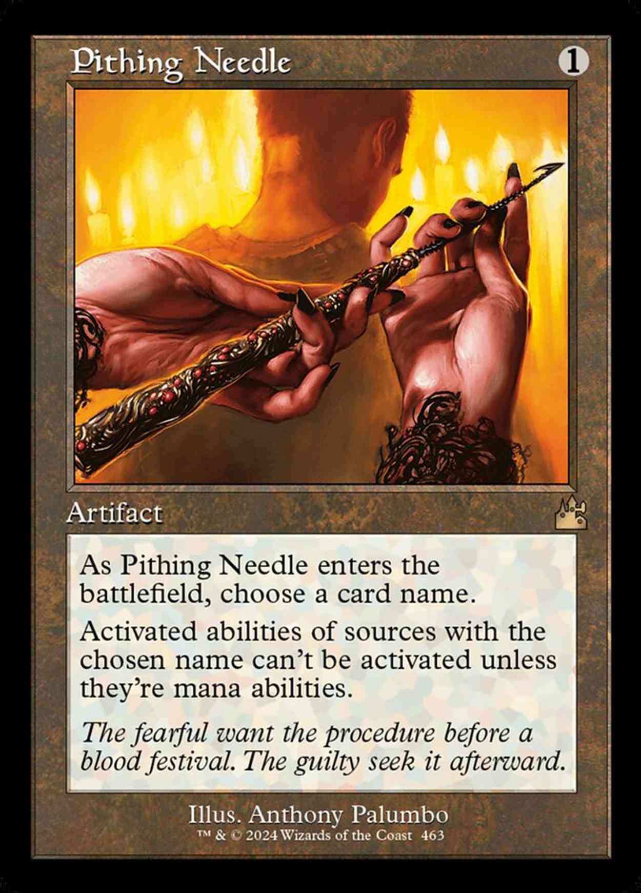 Pithing Needle (Retro Frame) magic card front