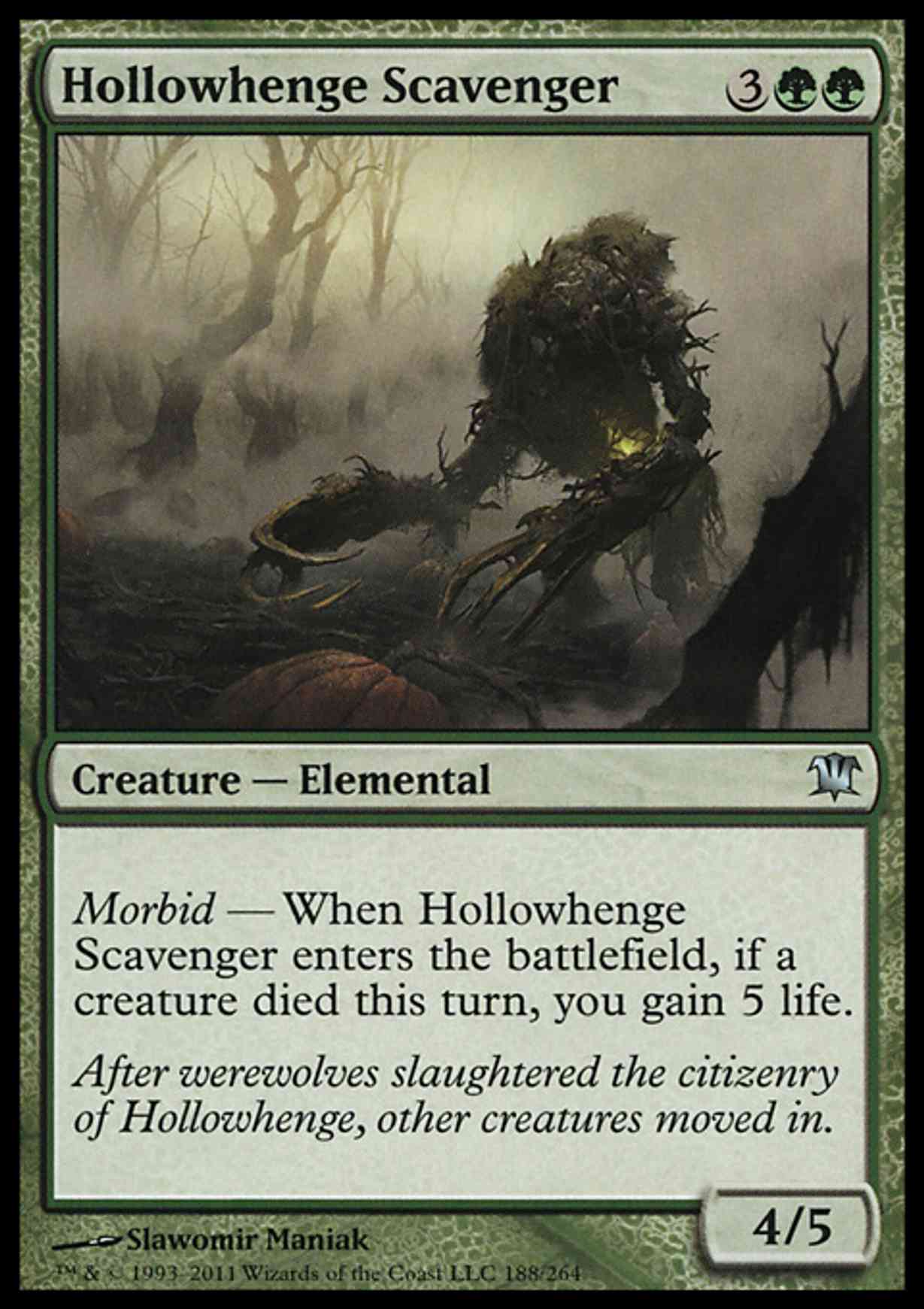 Hollowhenge Scavenger magic card front