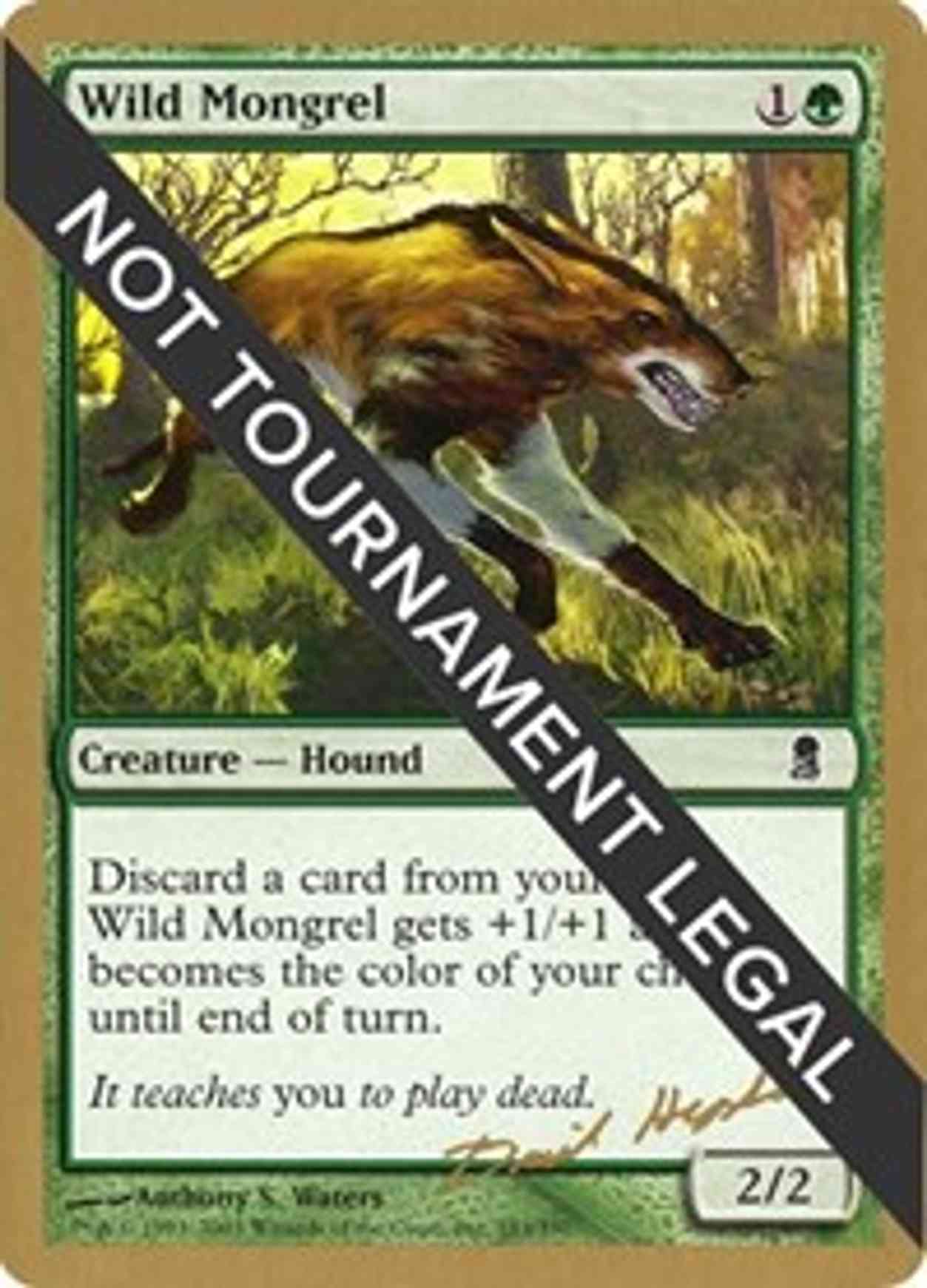 Wild Mongrel - 2003 Dave Humpherys (ODY) magic card front