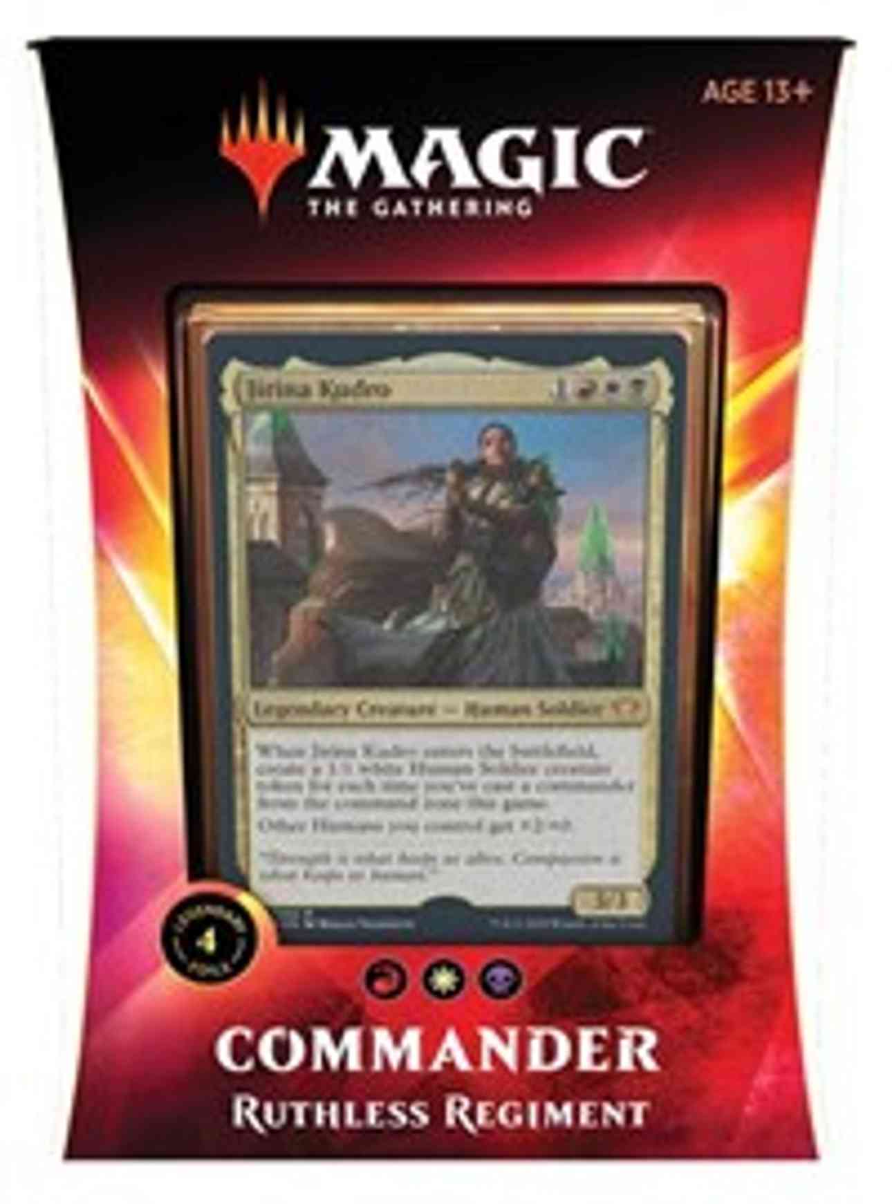 Commander 2020 Deck - Ruthless Regiment magic card front