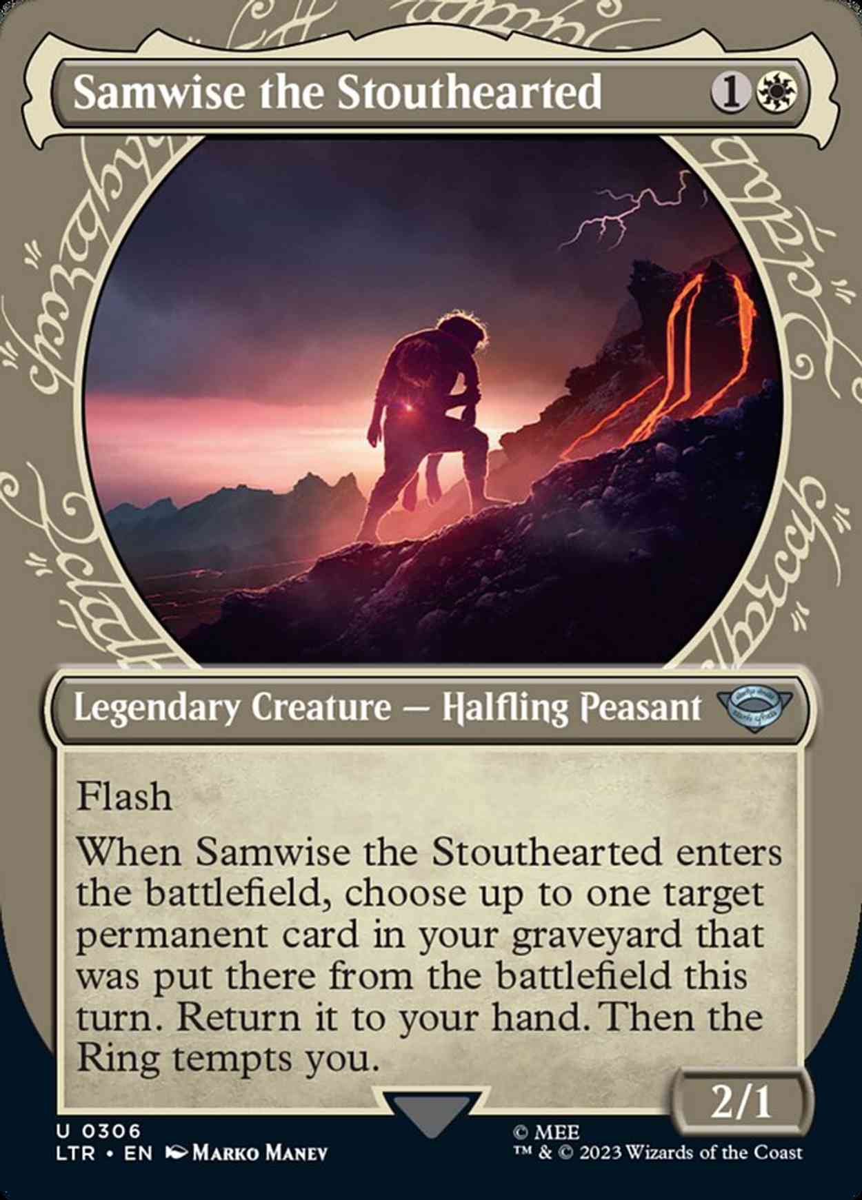 Samwise the Stouthearted (Showcase) magic card front